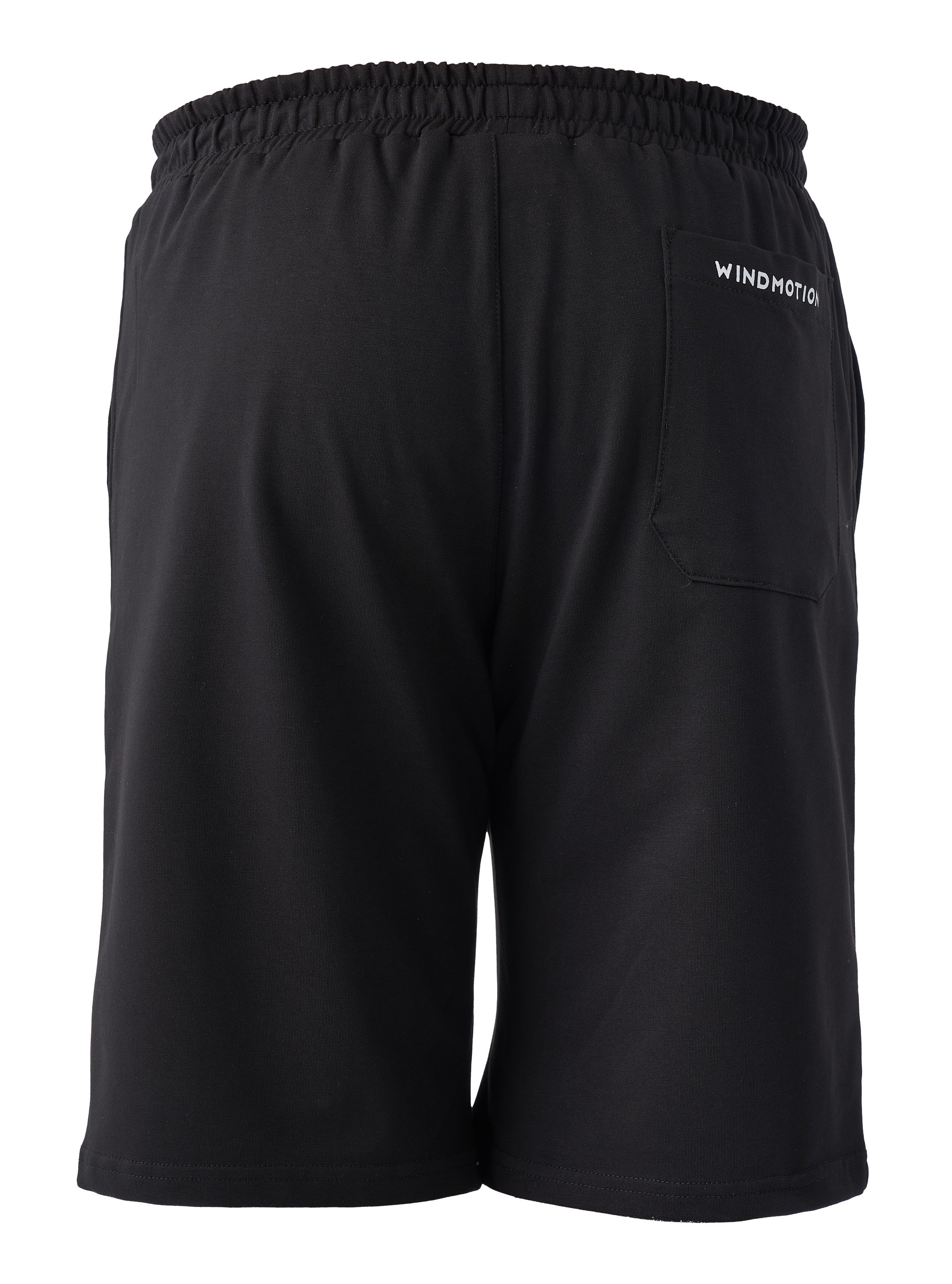 LUMPA RELAXED PRINTED SHORTS - DEEP BLACK