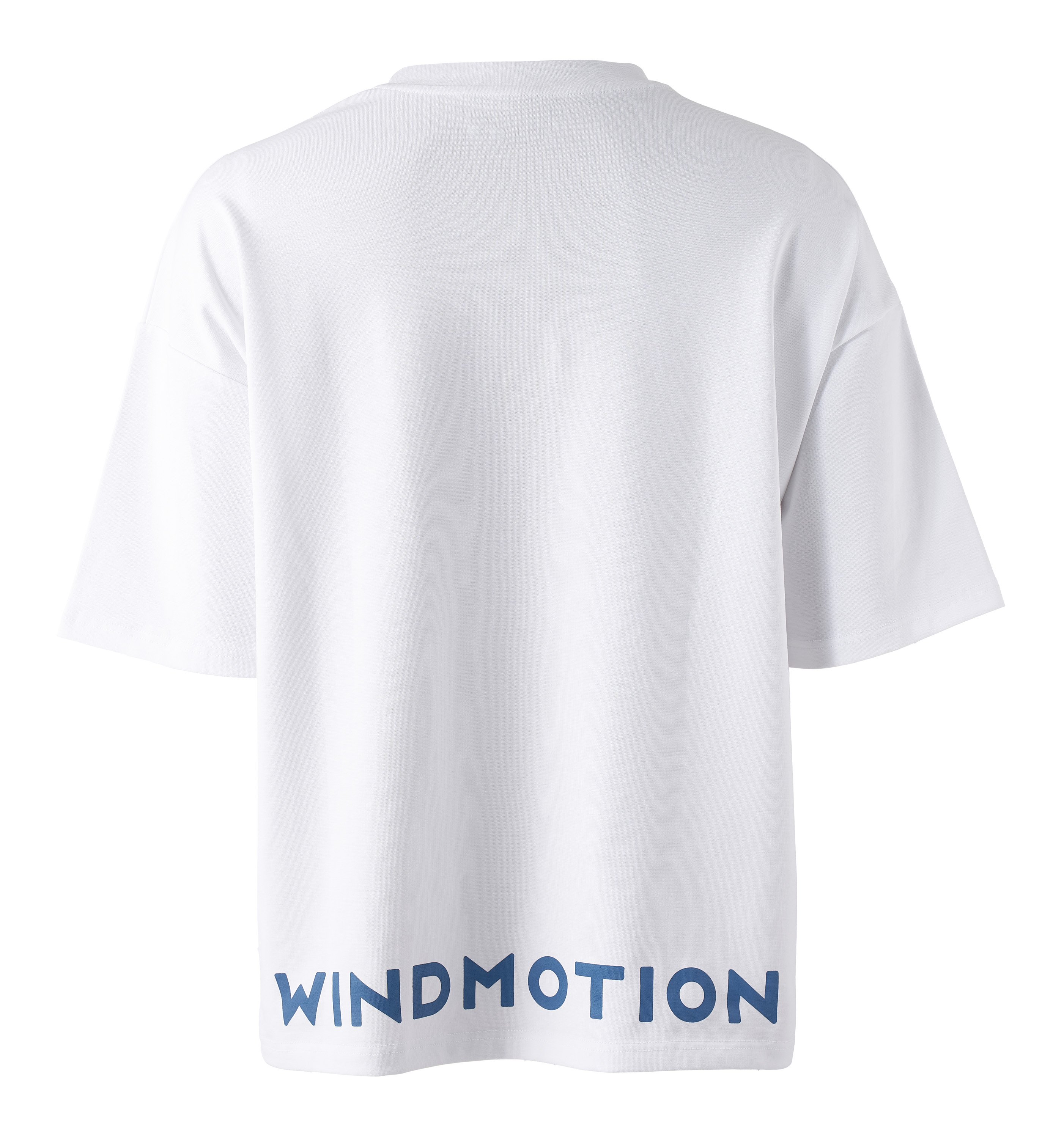 SARUNAS OVERSIZED PRINTED T-SHIRT - WHITE