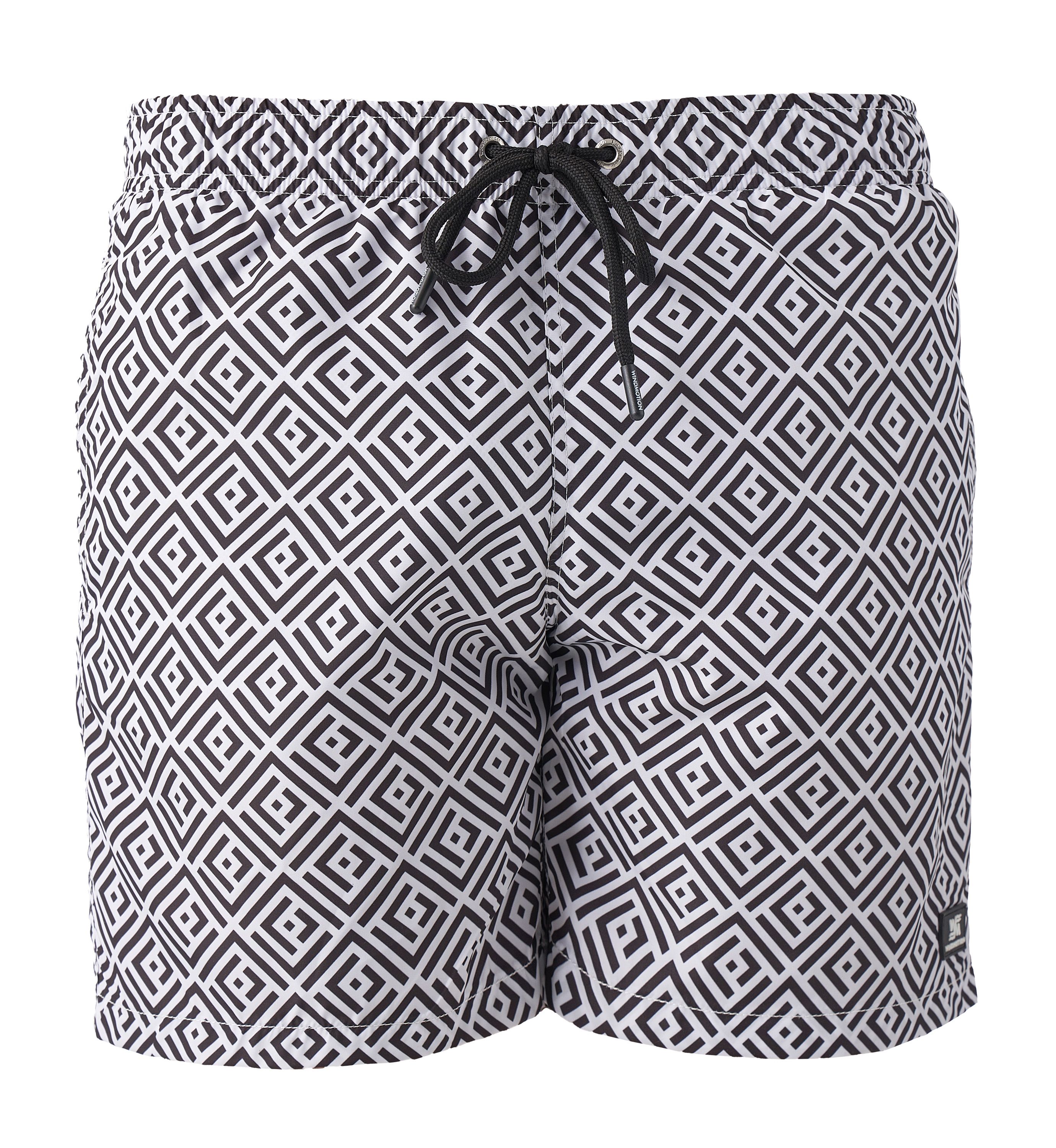 NETTA ALL-OVER PRINT SWIM SHORTS
