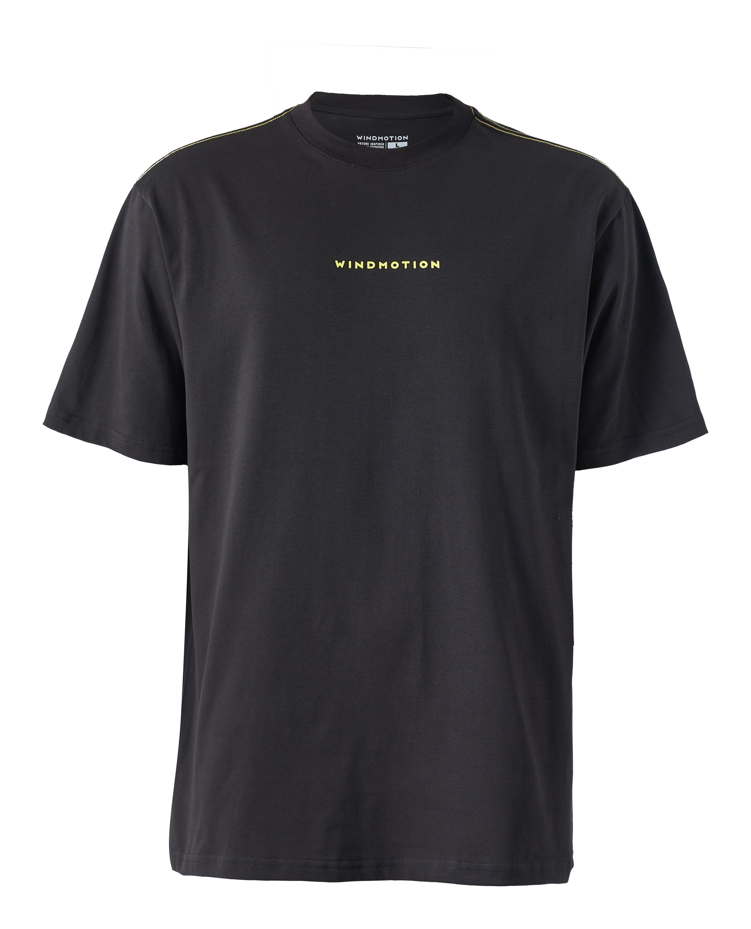 SARTIKAS OVERSIZED PRINTED T-SHIRT - DEEP BLACK