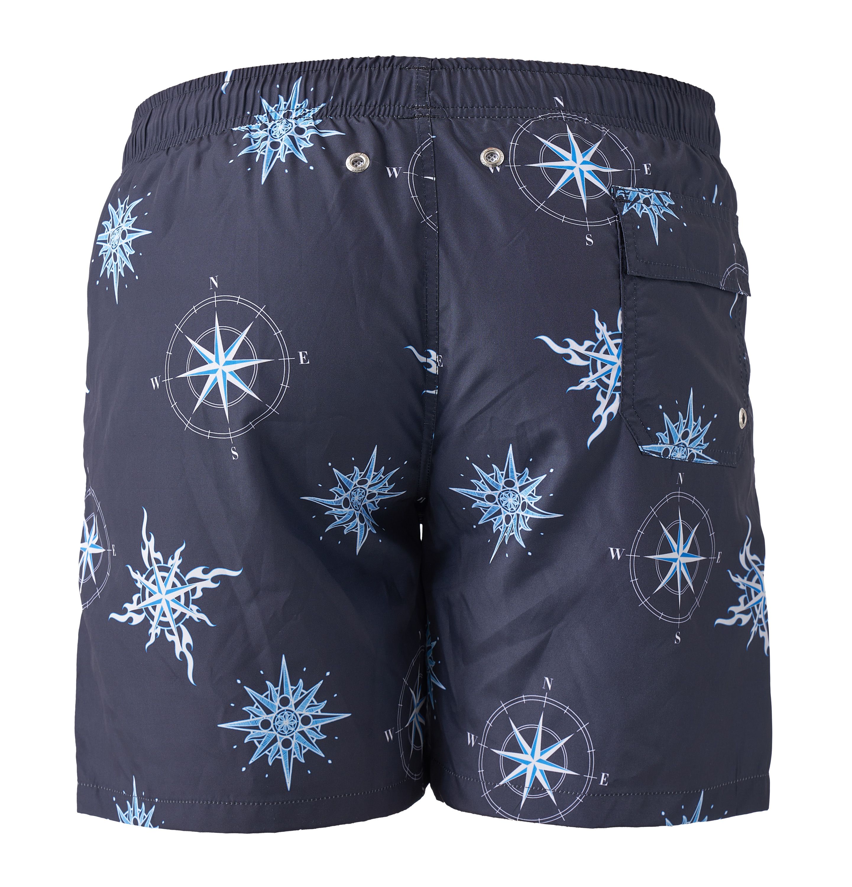NOKAY ALL-OVER PRINT SWIM SHORTS