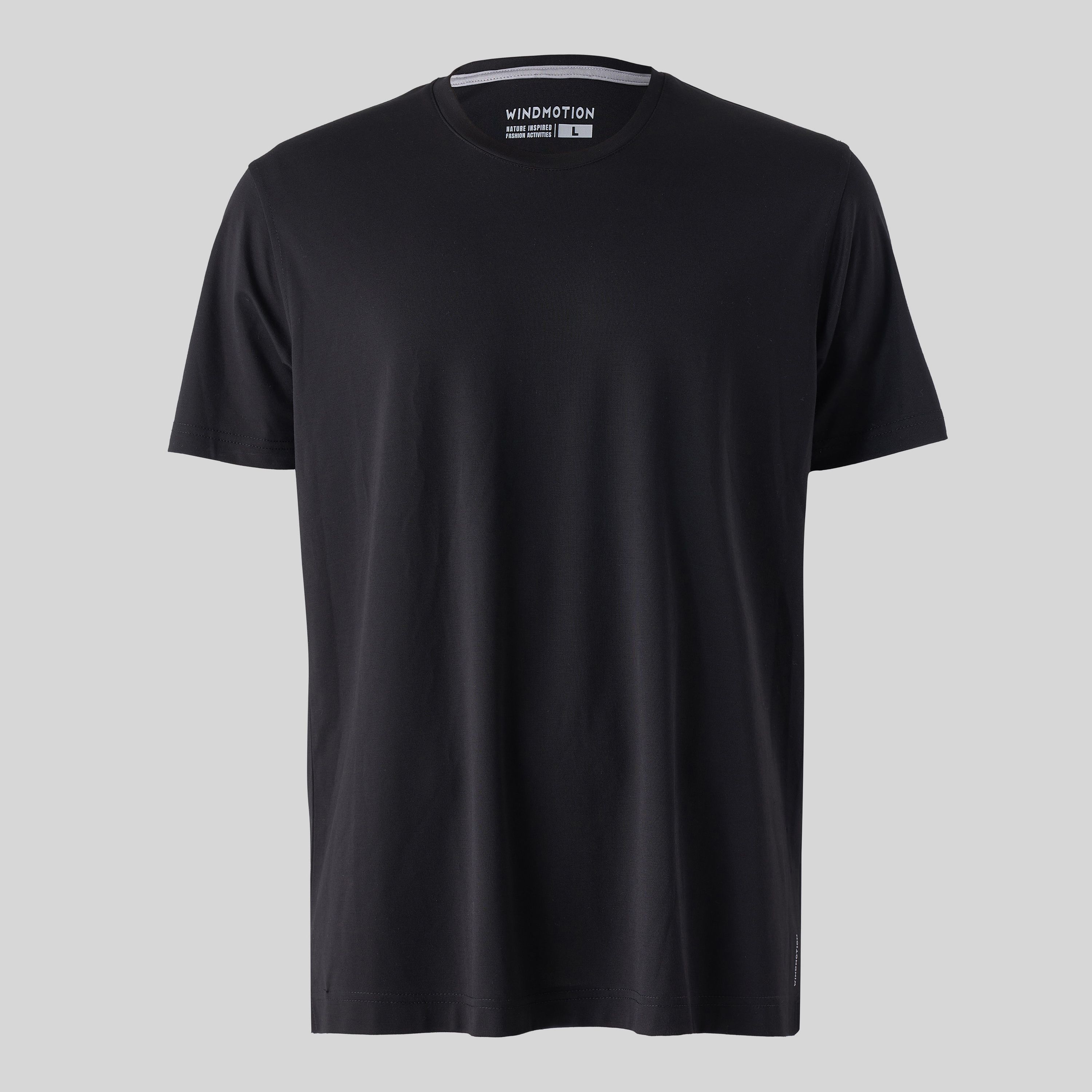 TEOS SMART FABRIC T-SHIRT - BLACK