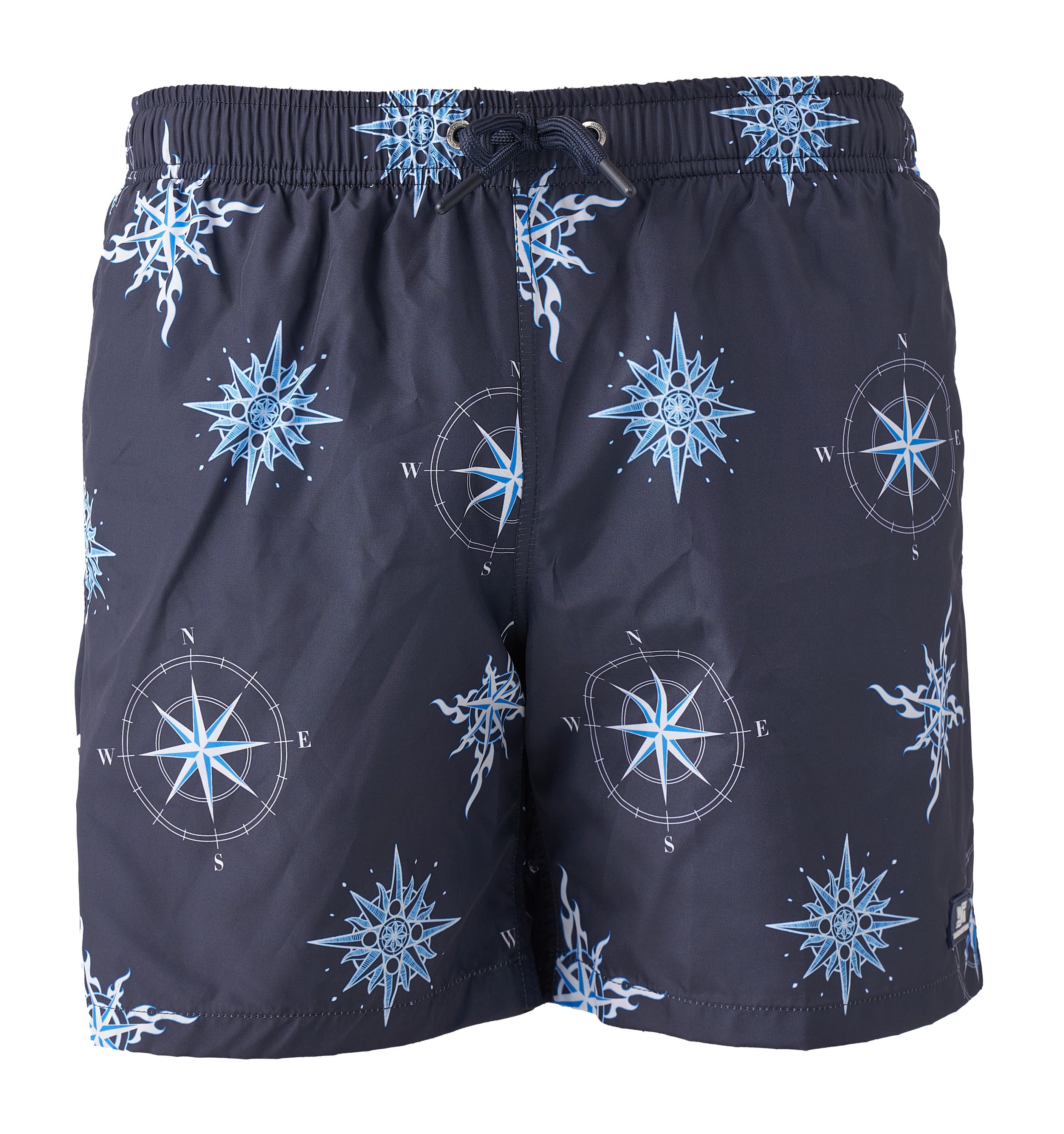NOKAY ALL-OVER PRINT SWIM SHORTS