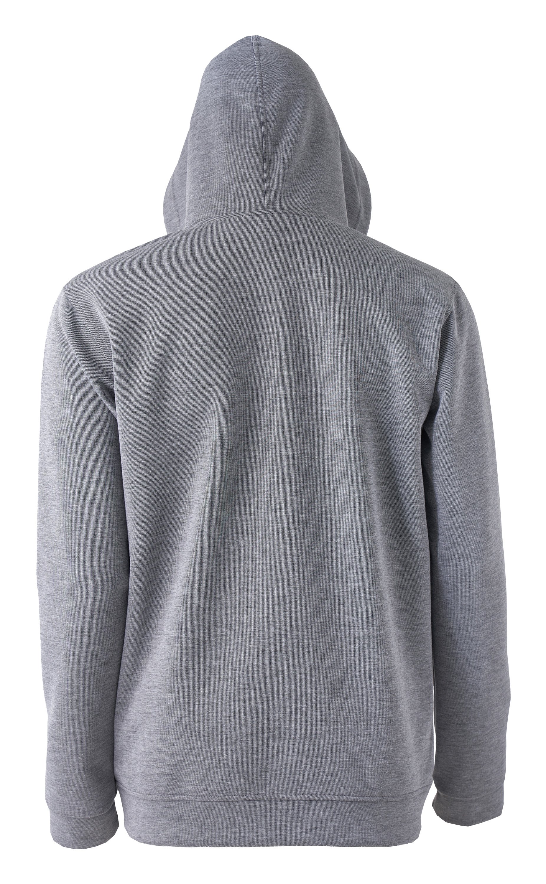 YARGES ZIP-UP HOODIE - GREY