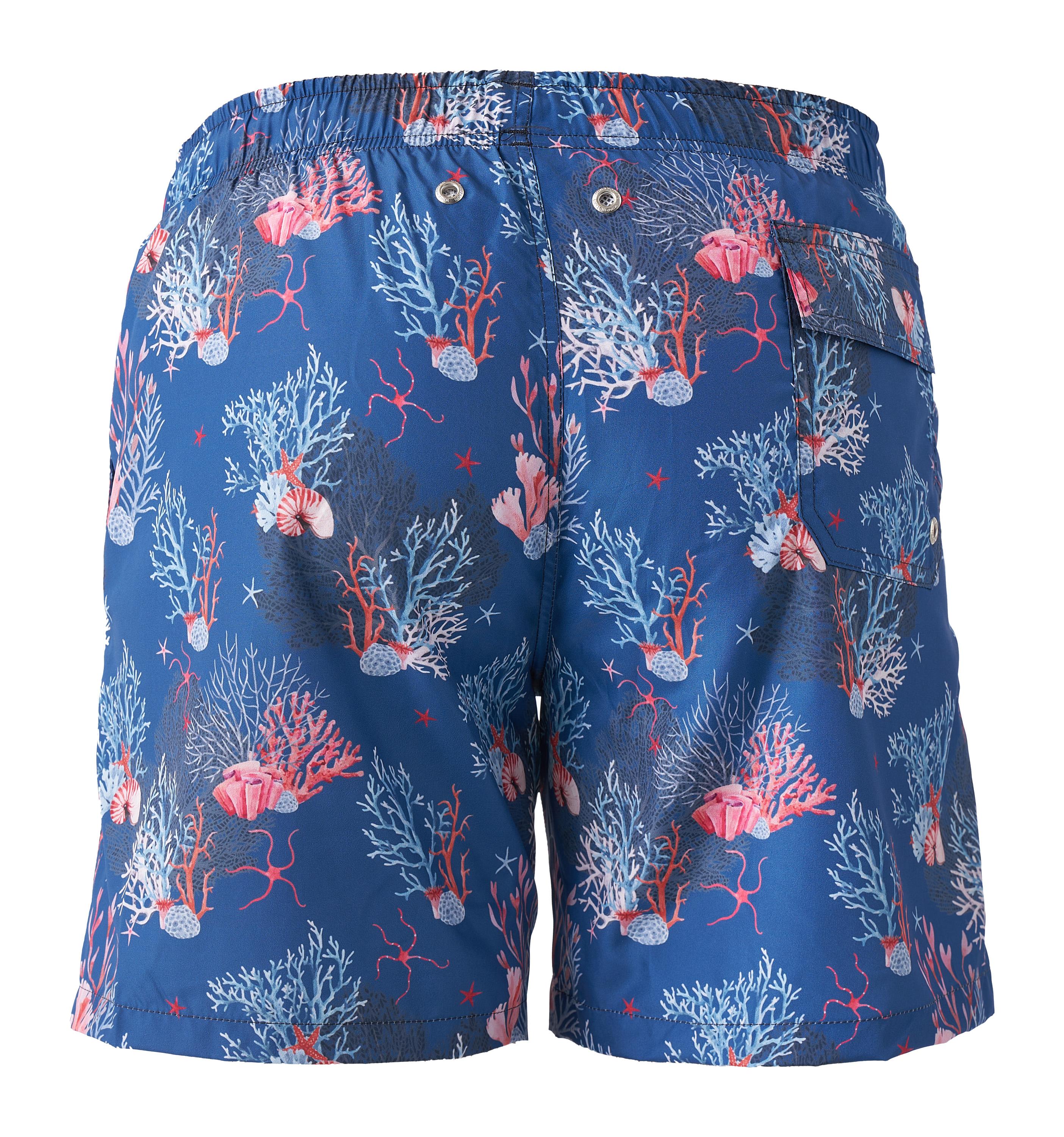 NEPTUN ALL-OVER PRINT SWIM SHORTS