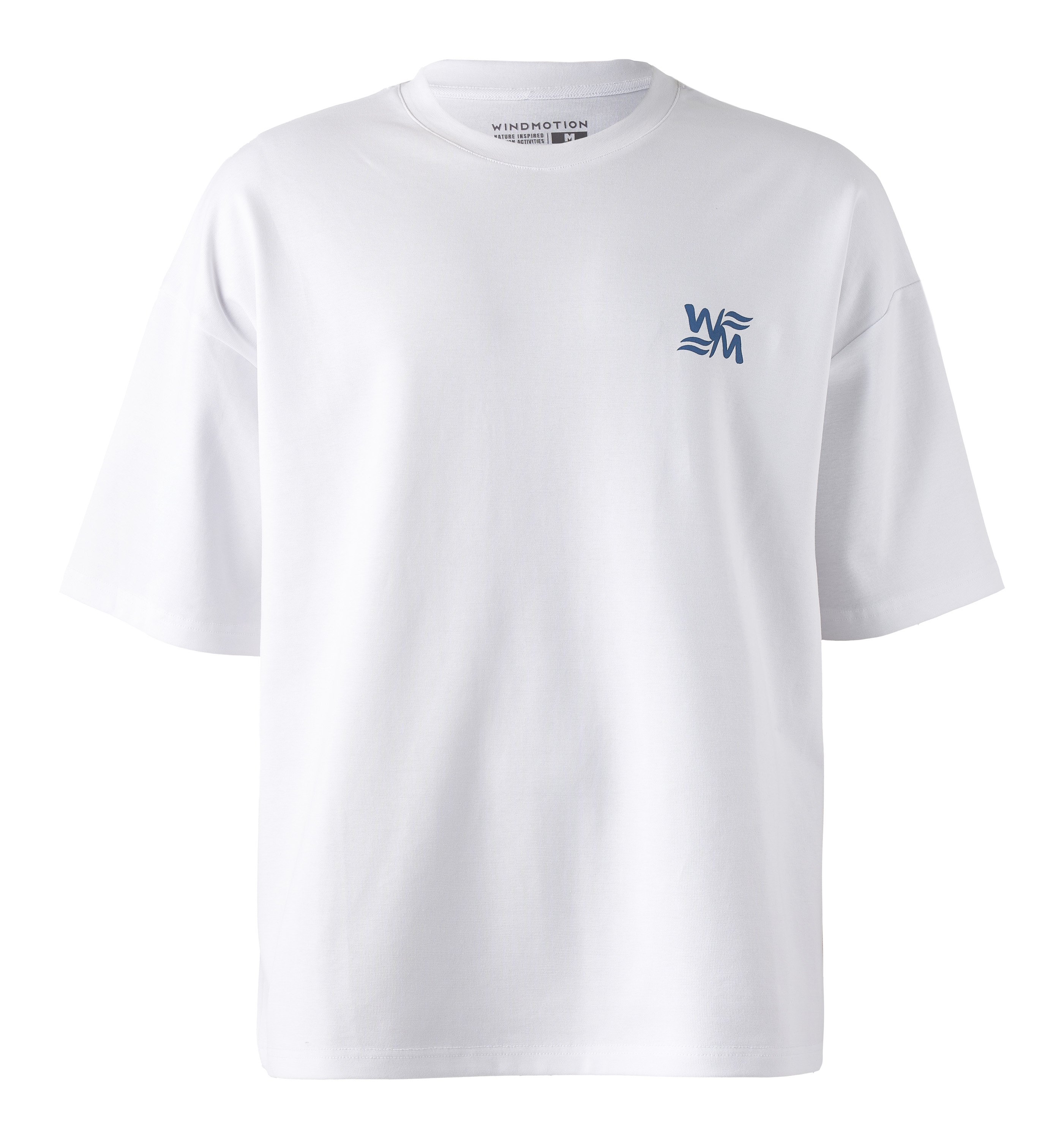 SARUNAS OVERSIZED PRINTED T-SHIRT - WHITE