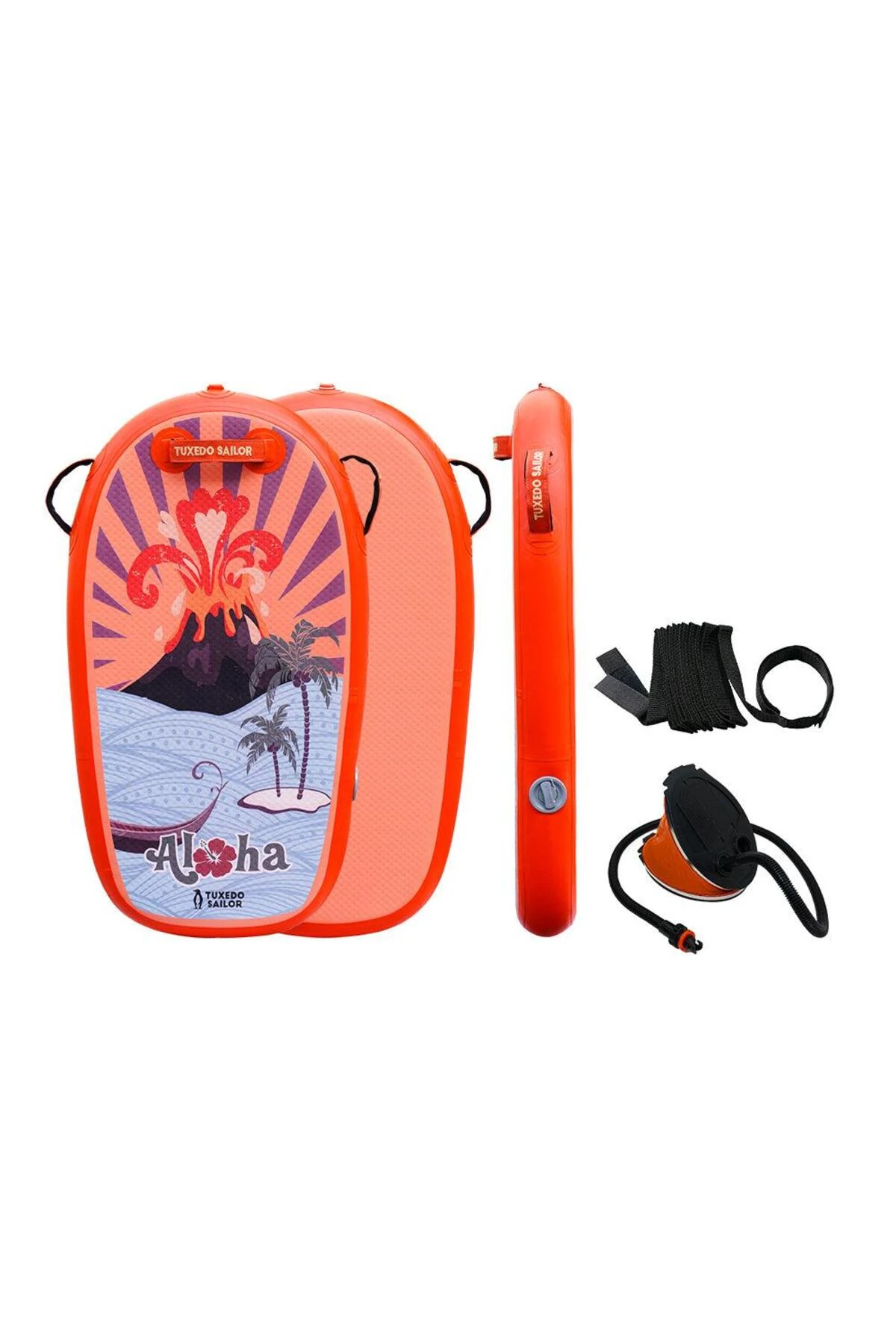 BODYBOARD ALOHA PLAJ ÇOCUK SÖRF TAHTASI-ULTRA HAFİF VÜCUT TAHTASI 110X51X10 CM