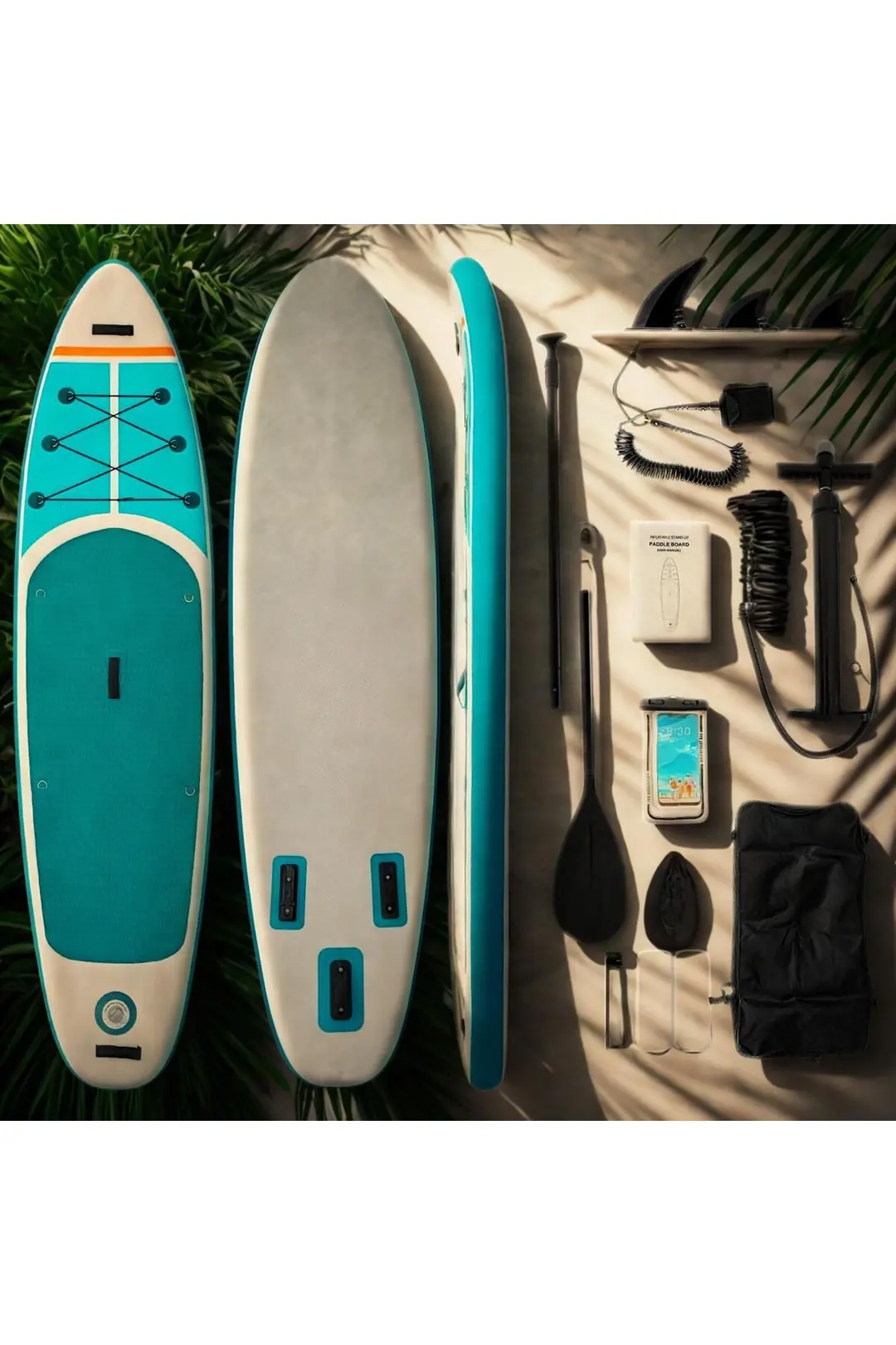 NAVİAİR PADDLE ŞİŞME SUP BOARD/STAND UP PADDLE BOARD 320x83x15 CM MAVİ