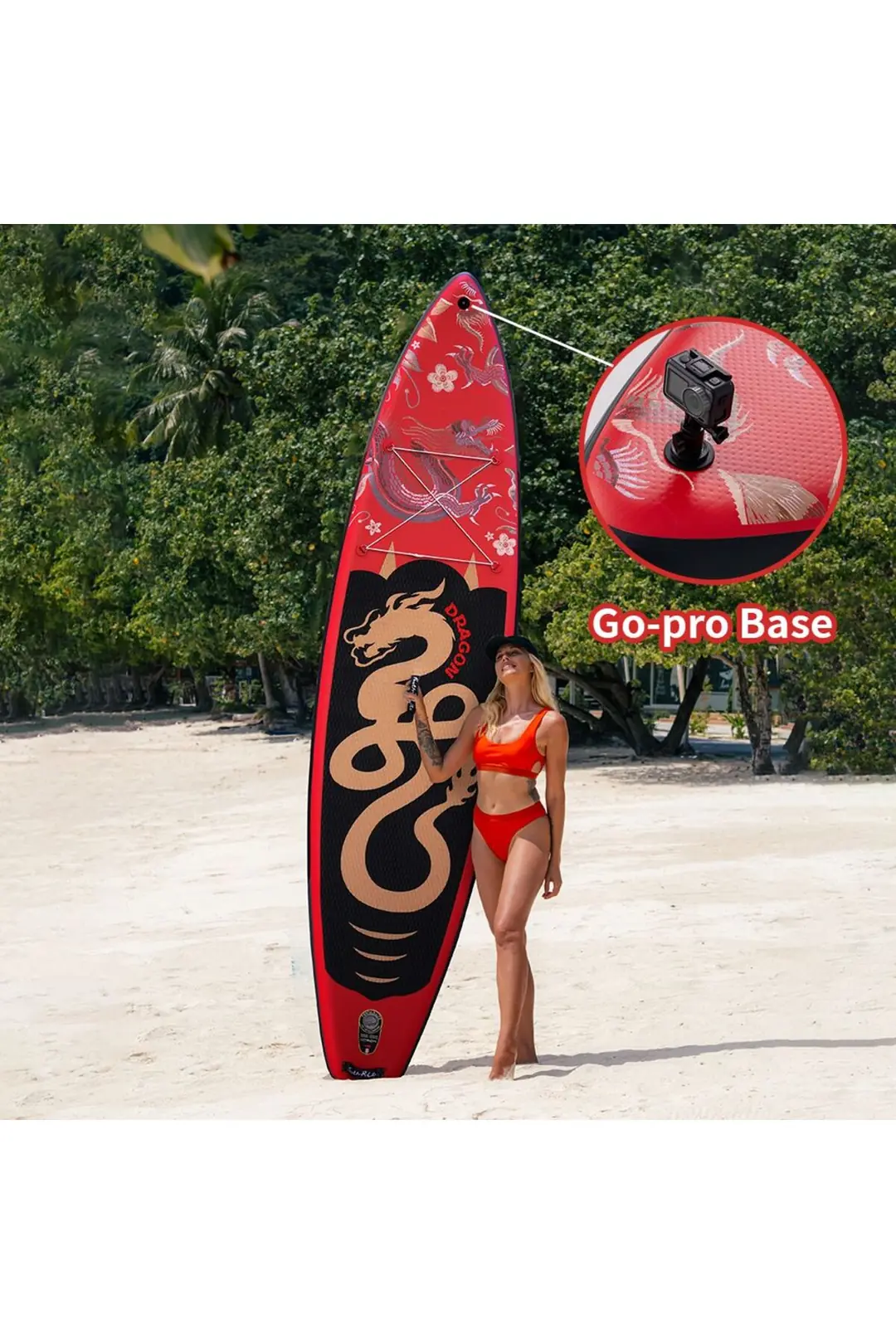 FEATH-R-LITE DRAGON ADVENTURE STAND UP PADDLE BOARD /SUP BOARD 335x82x