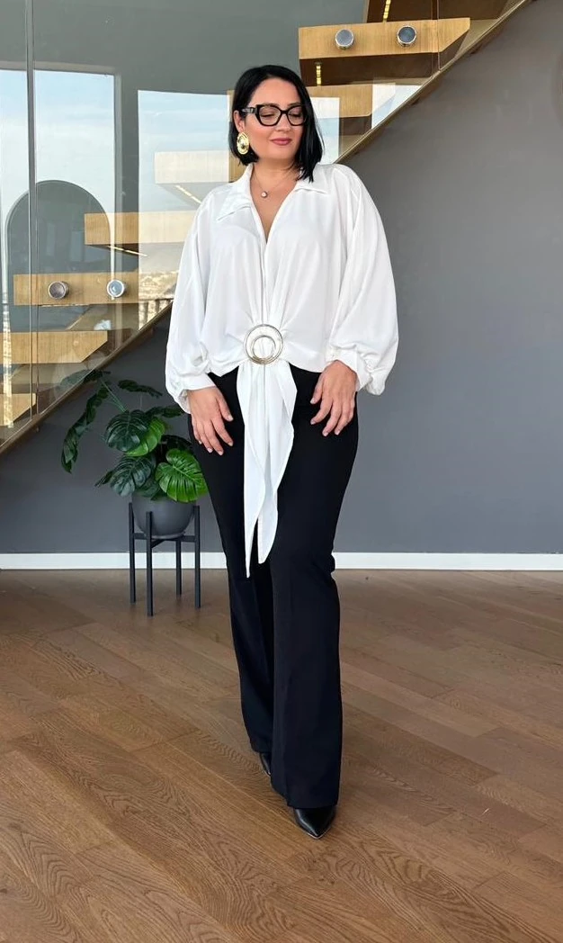 Sihirli İspanyol Paça Krep Pantolon