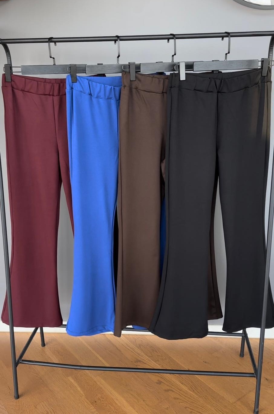 Korse Etkili Çelik İspanyol Paça Pantolon
