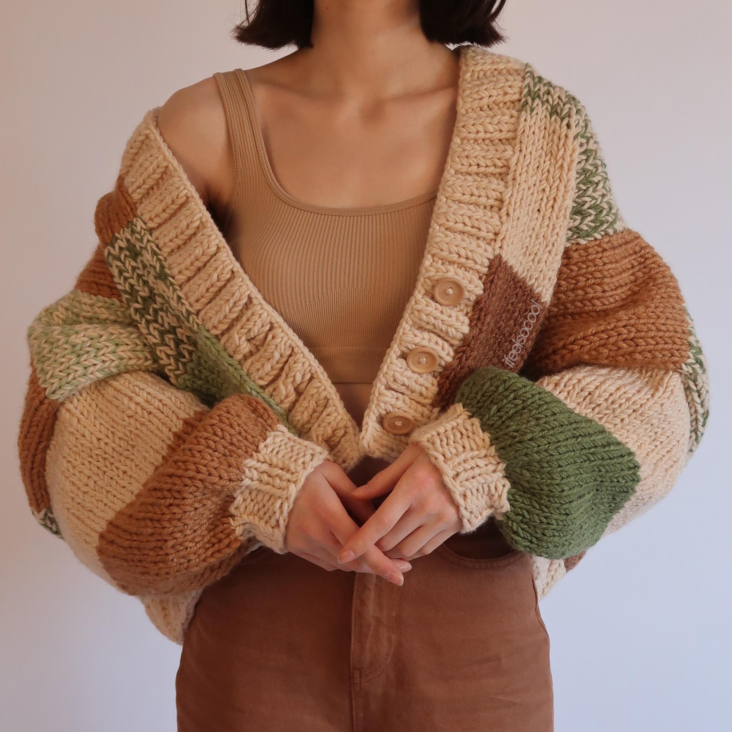 Forest Fairy Patchwork Cardigan