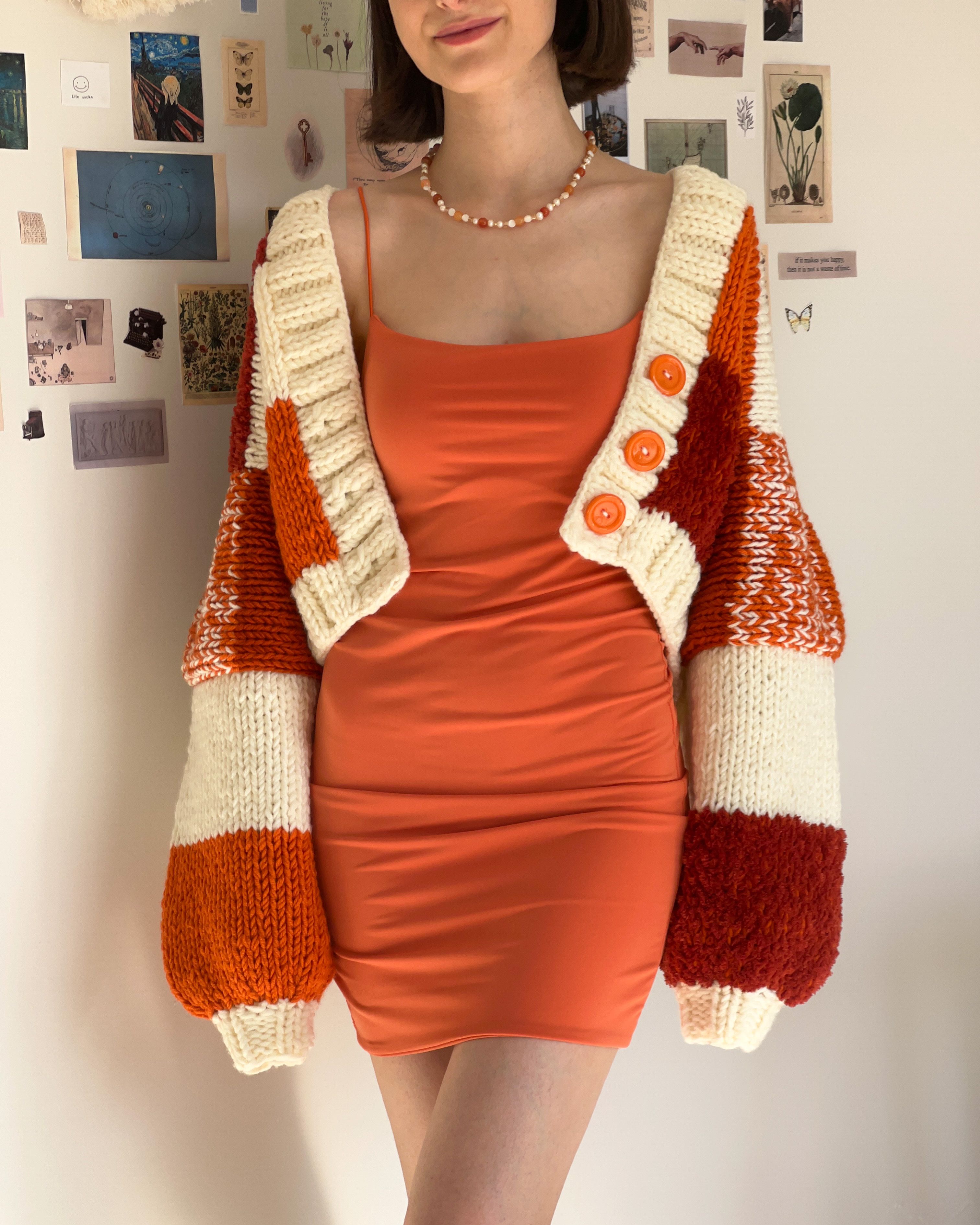 Clementine Patchwork Cardigan