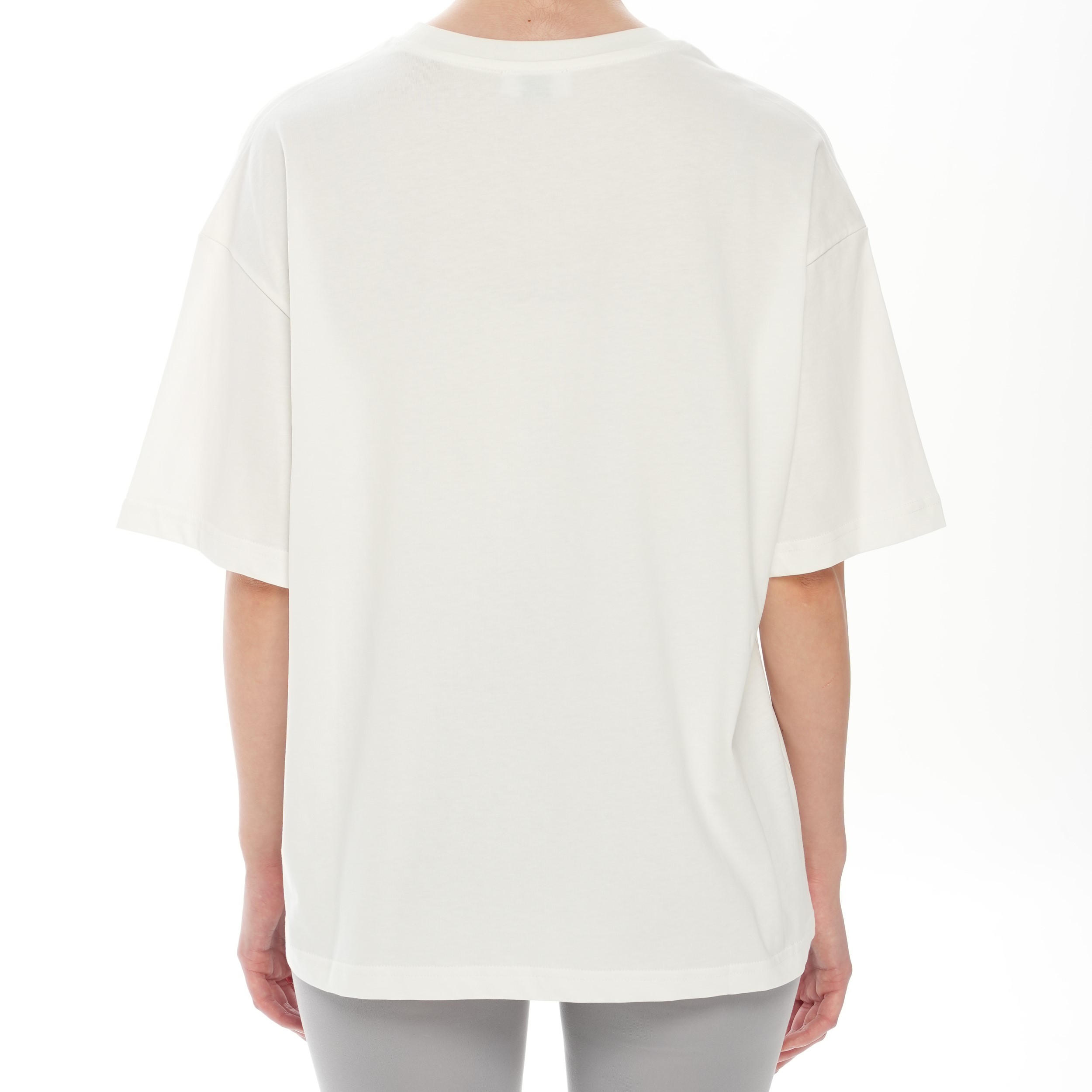 100% Cotton Crew Neck Boxy Fit Unisex Short Sleeve T-Shirt - Loves Shape
