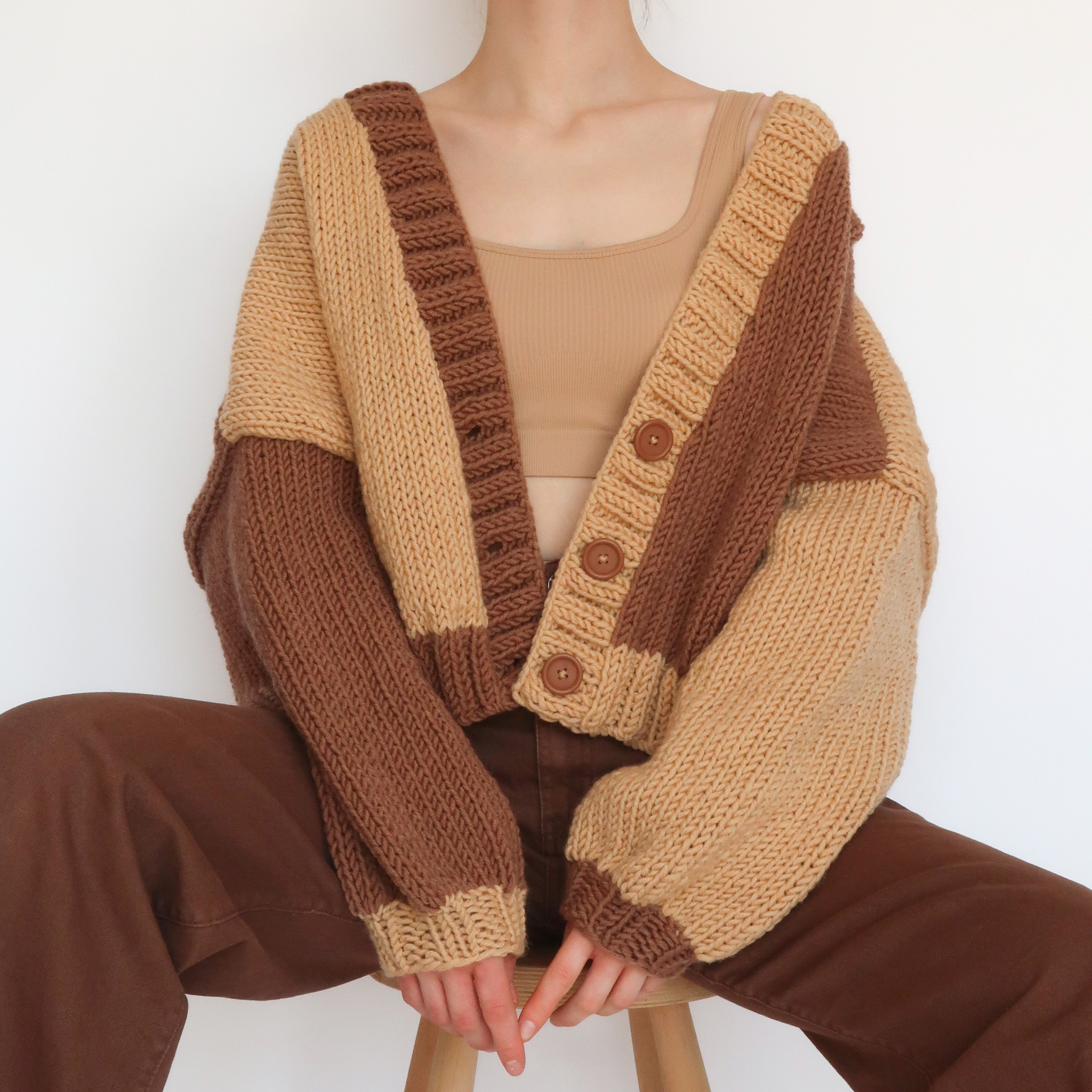 Twinshade Cardigan - Cookie Dough