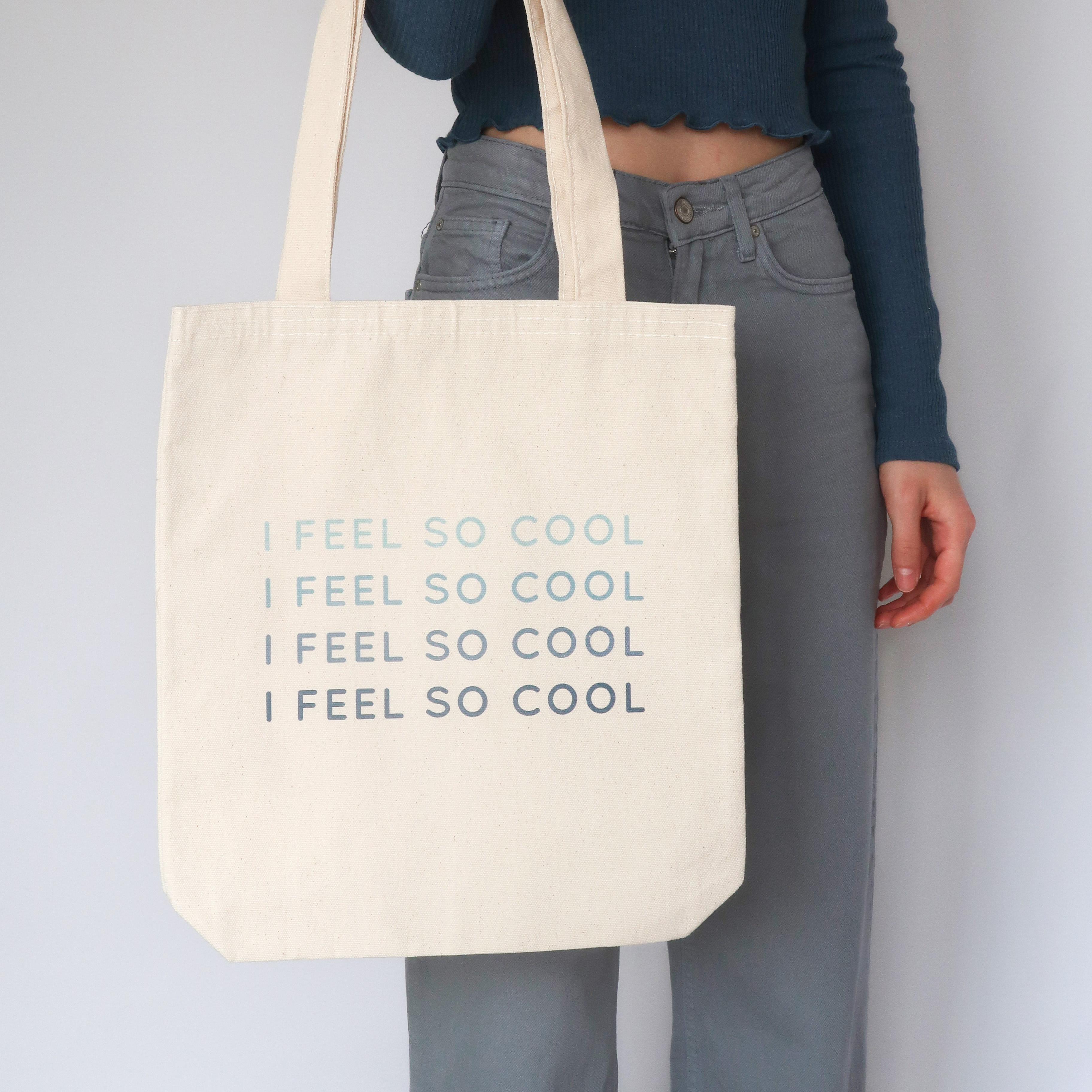 Tote Bag - I FEEL SO COOL - Indigo