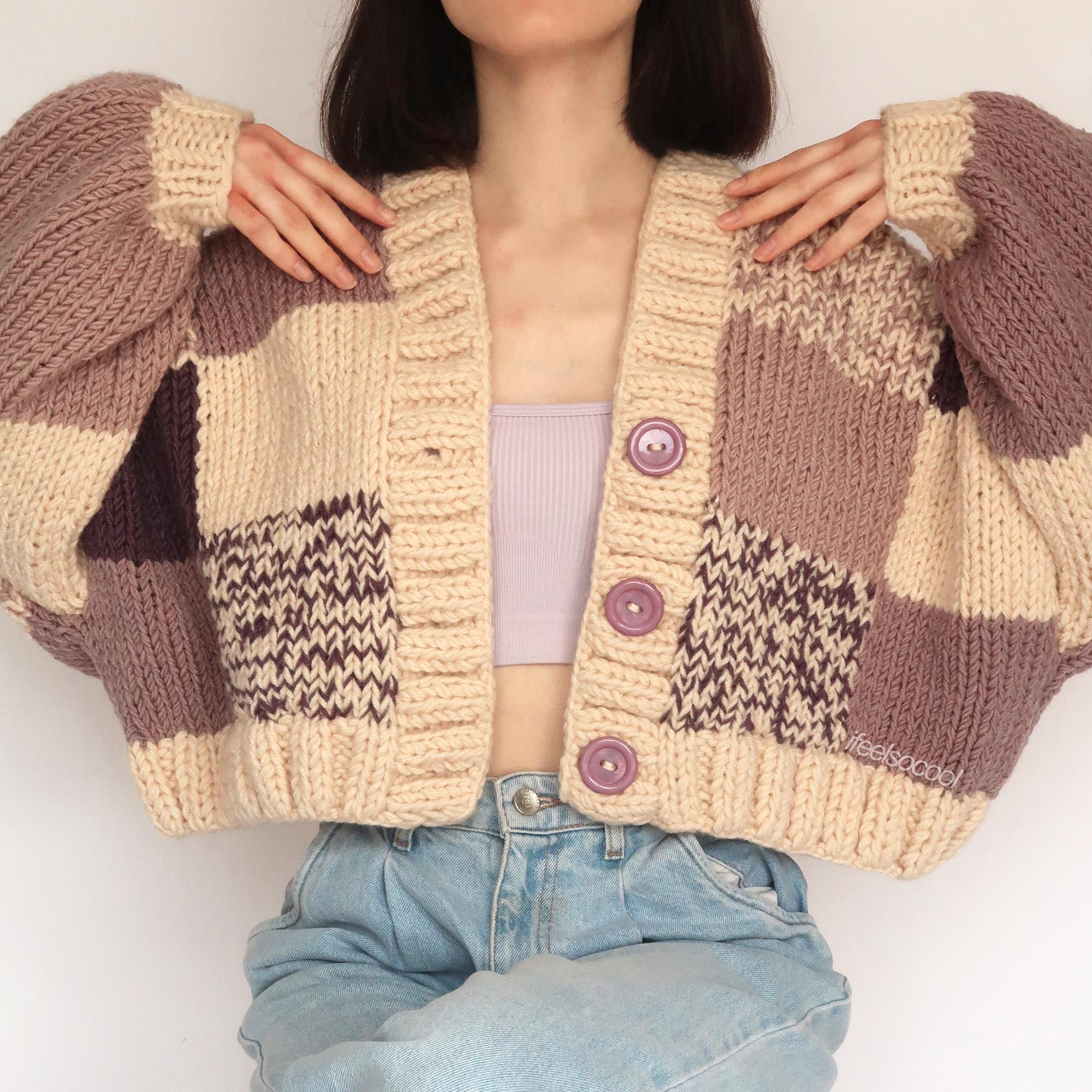 Sugar Plum Patchwork Cardigan