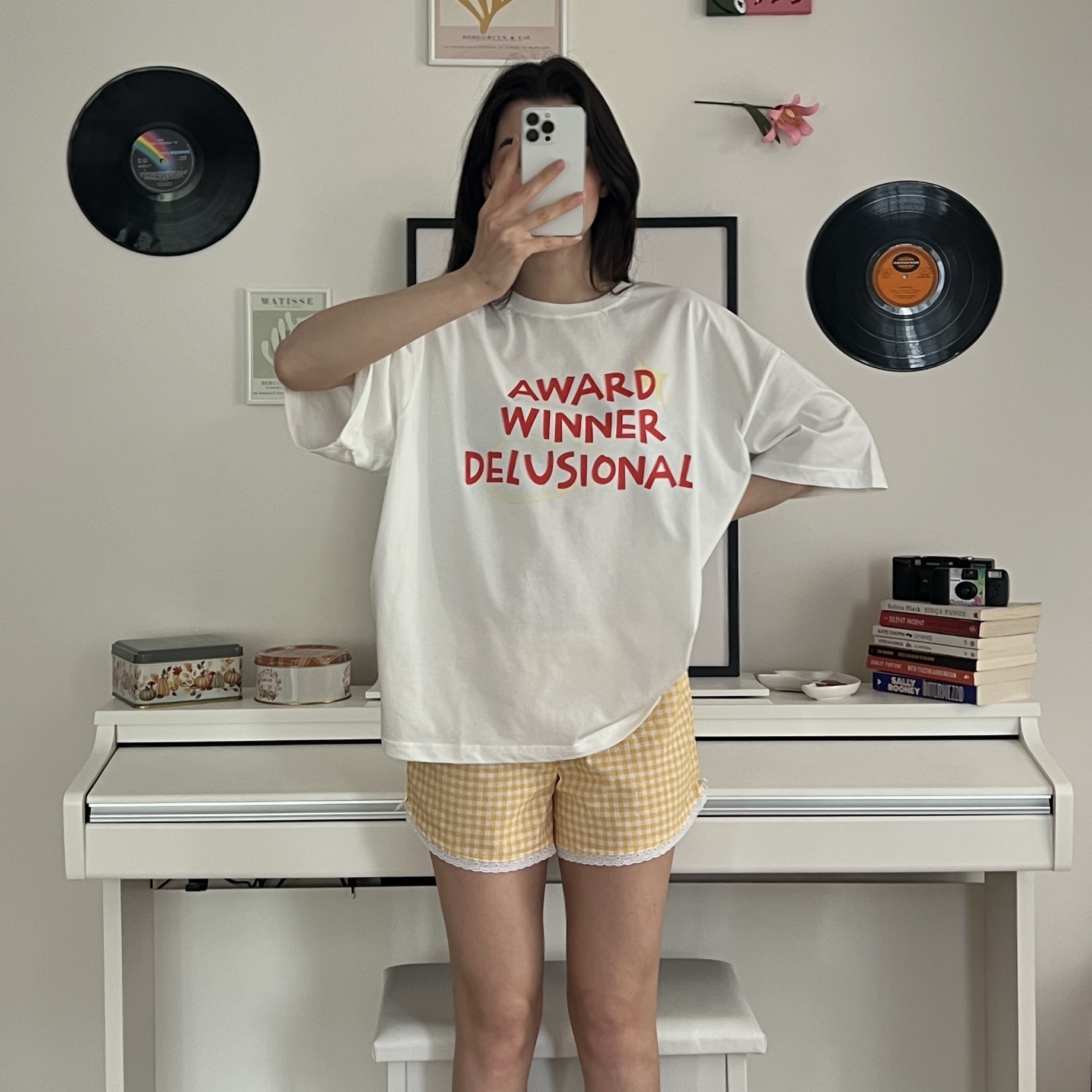 100% Cotton Crew Neck Boxy Fit Unisex Short Sleeve T-Shirt