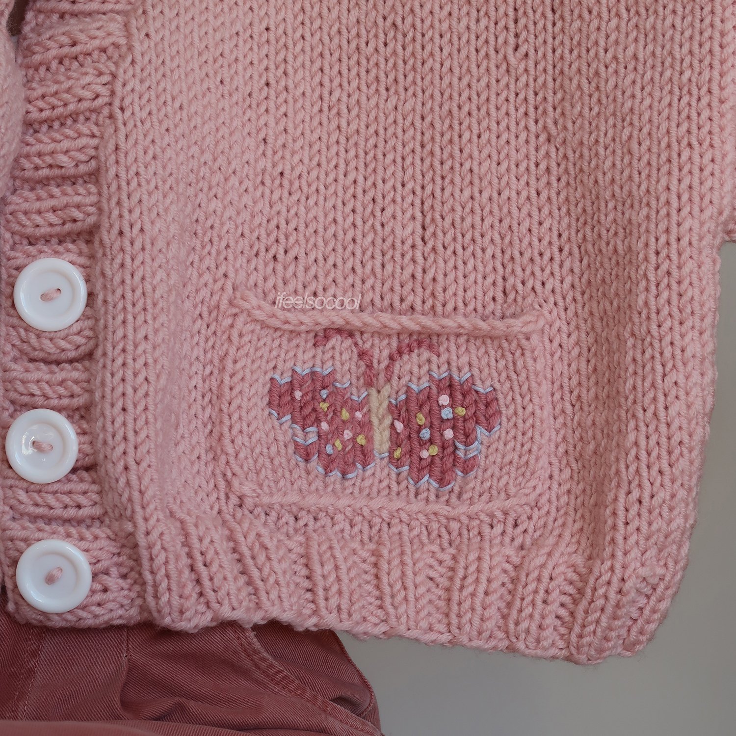 Butterfly Pocket Cardigan