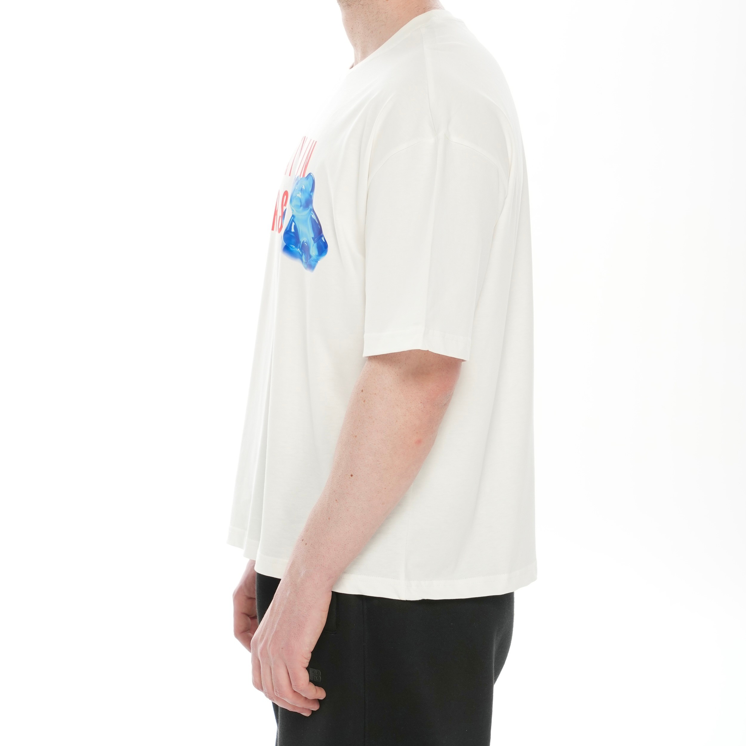 100% Cotton Crew Neck Boxy Fit Short Sleeve T-Shirt - Created in Pairs