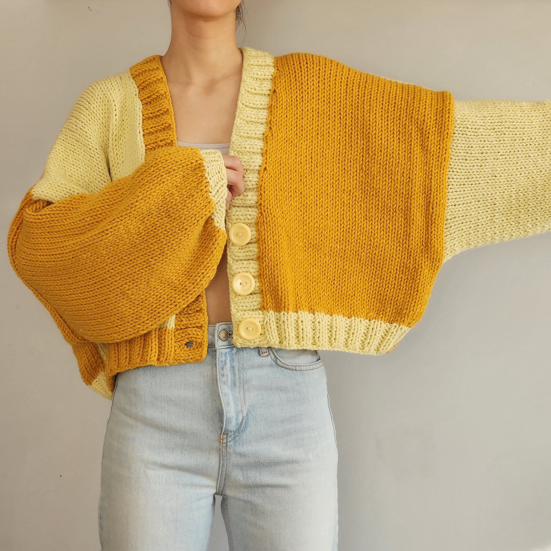 Twinshade Cardigan - Honey Butter