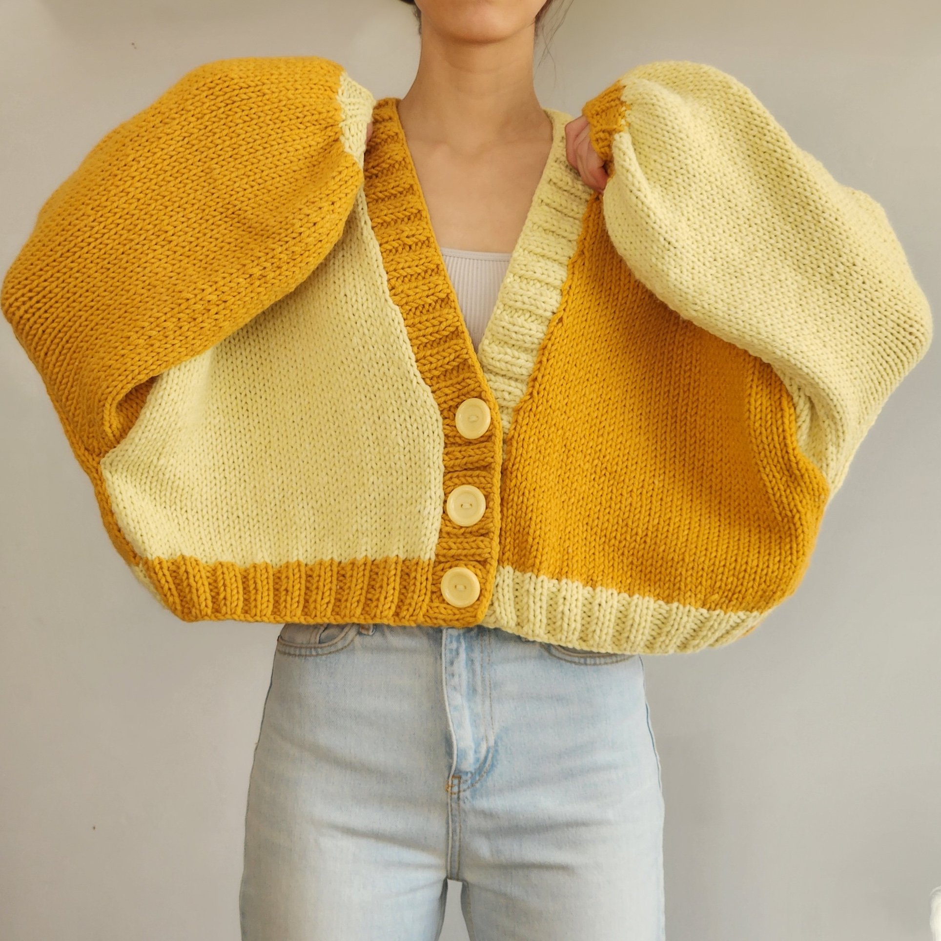 Twinshade Cardigan - Honey Butter