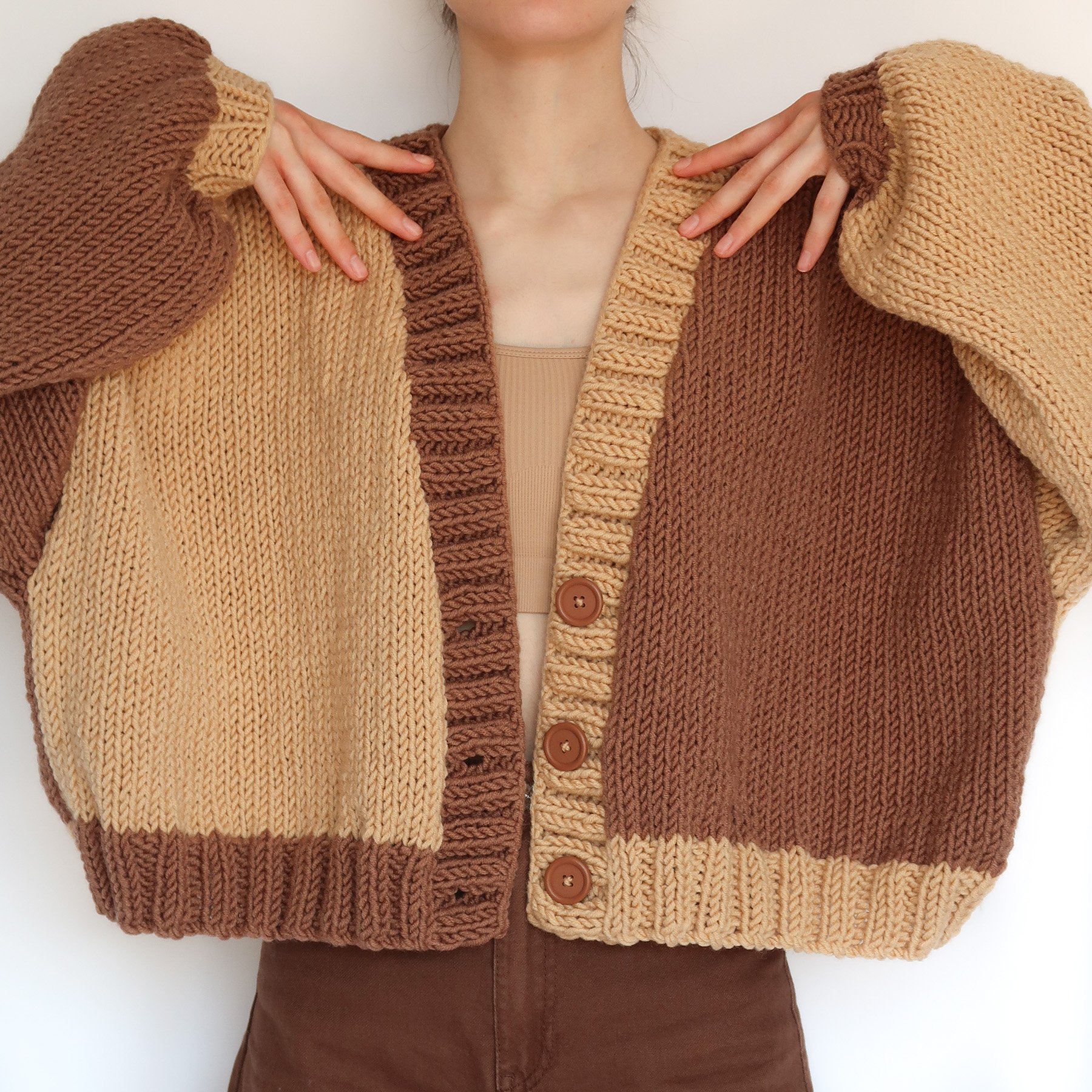 Twinshade Cardigan - Cookie Dough