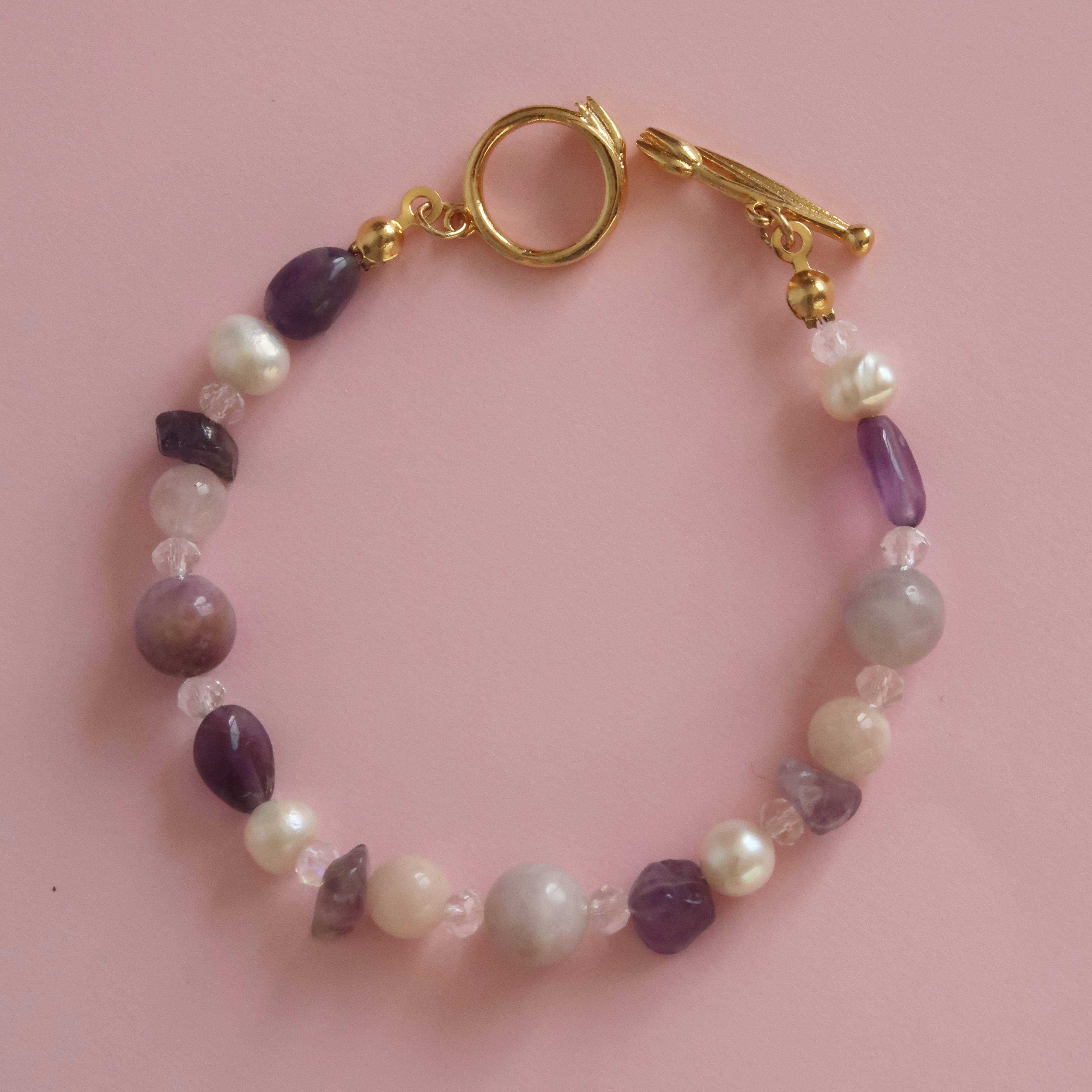 Purple Blossom | Bileklik
