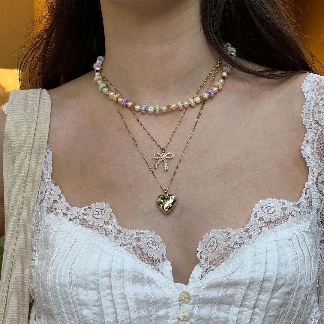 ネックレス・ペンダント Kashiko 25ss Tinkle Ribbon Necklace s-l400.jpg