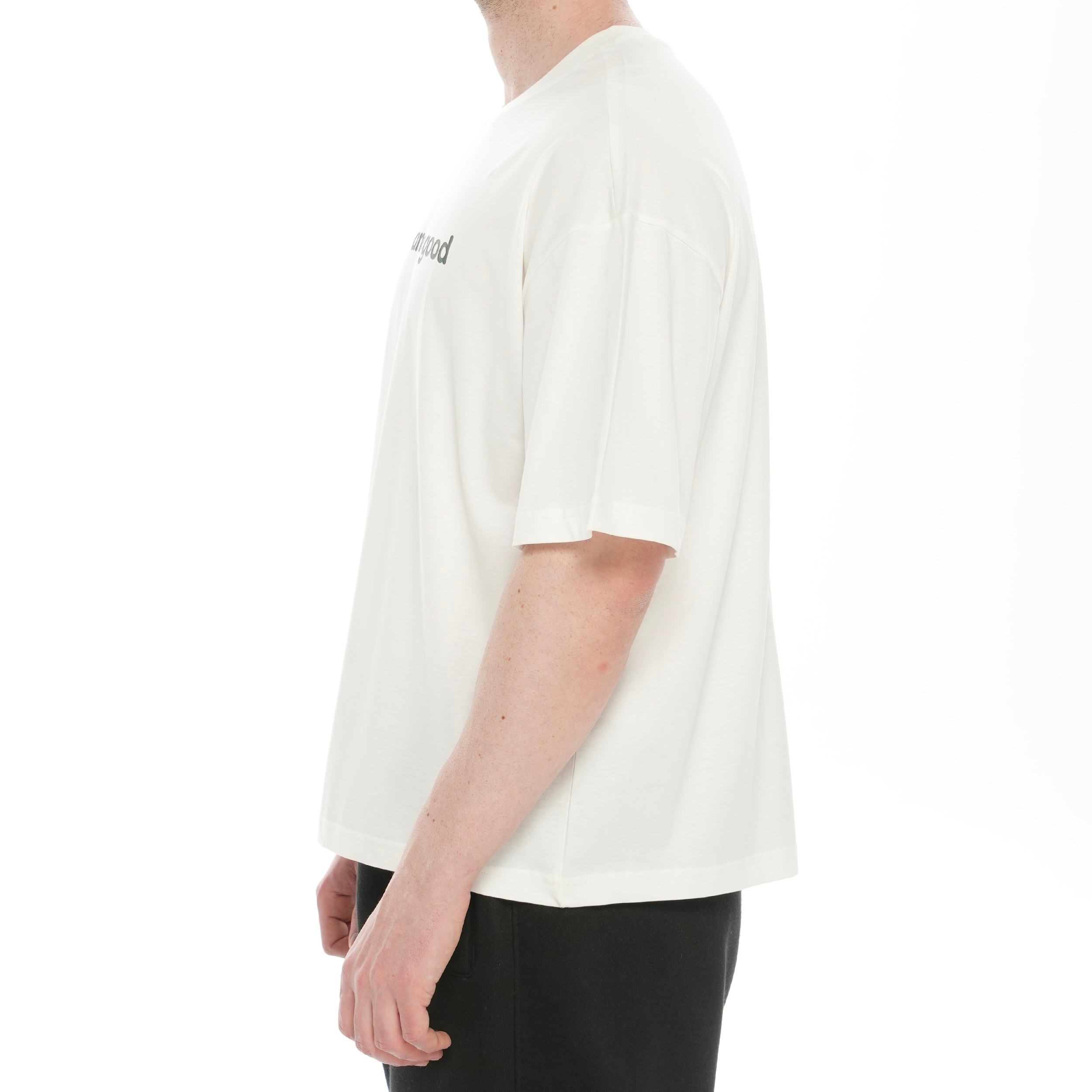 100% Cotton Crew Neck Boxy Fit Short Sleeve T-Shirt - Be Kind and Do Good