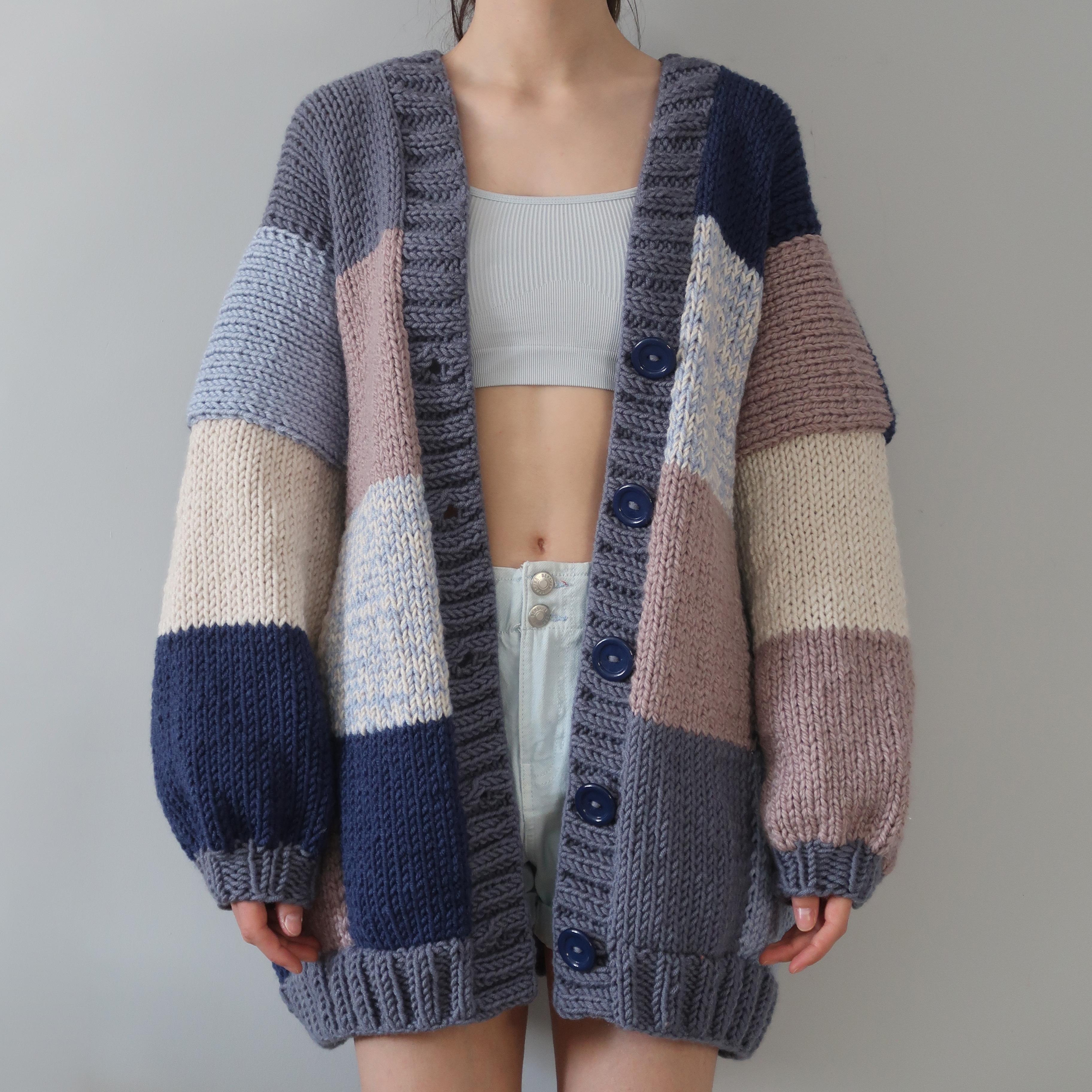 Thinner Midnights Patchwork Cardigan