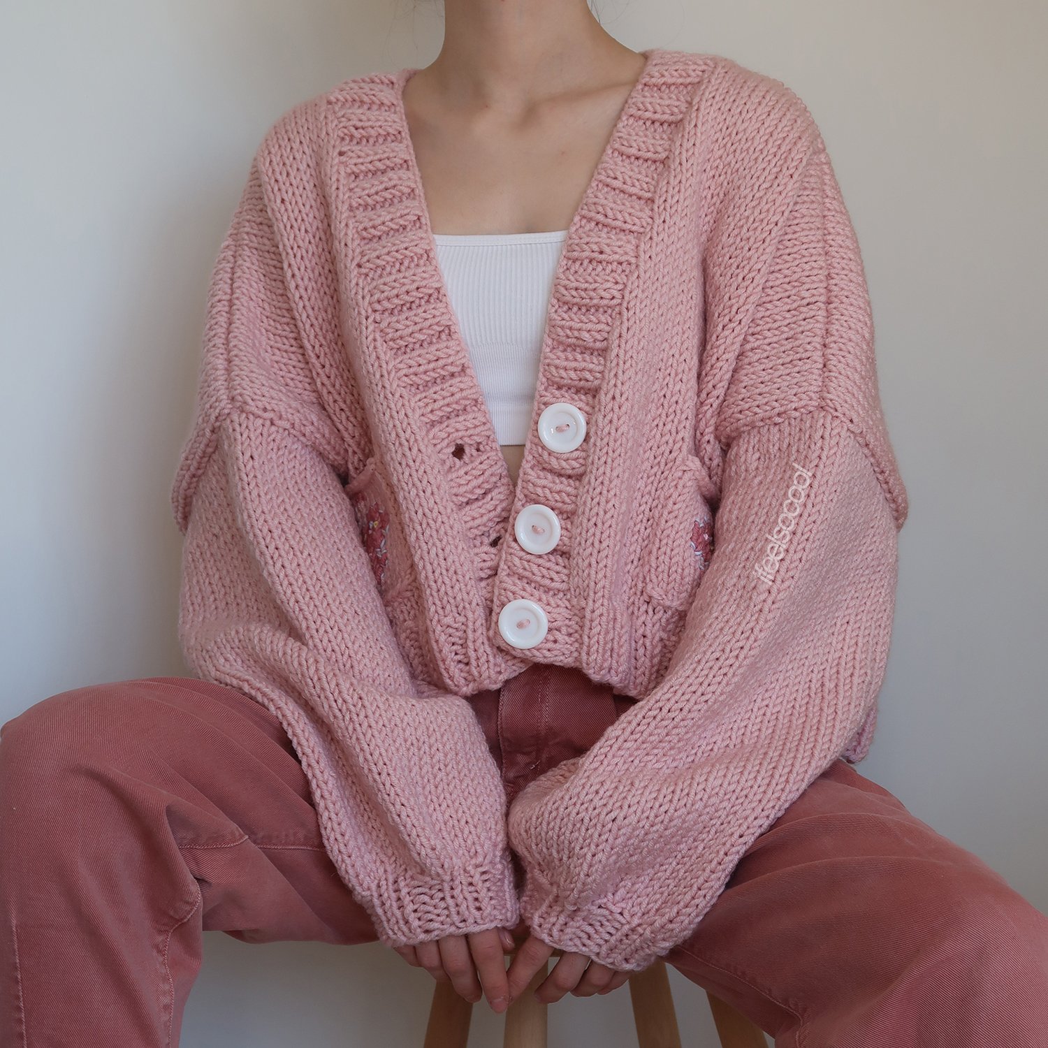 Butterfly Pocket Cardigan