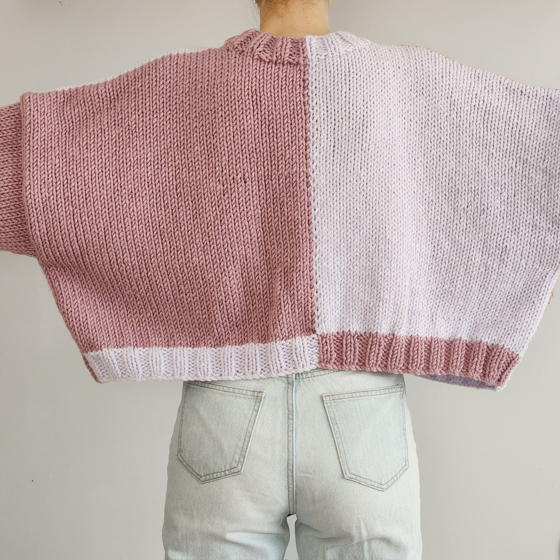 Twinshade Cardigan - Blueberry Mousse