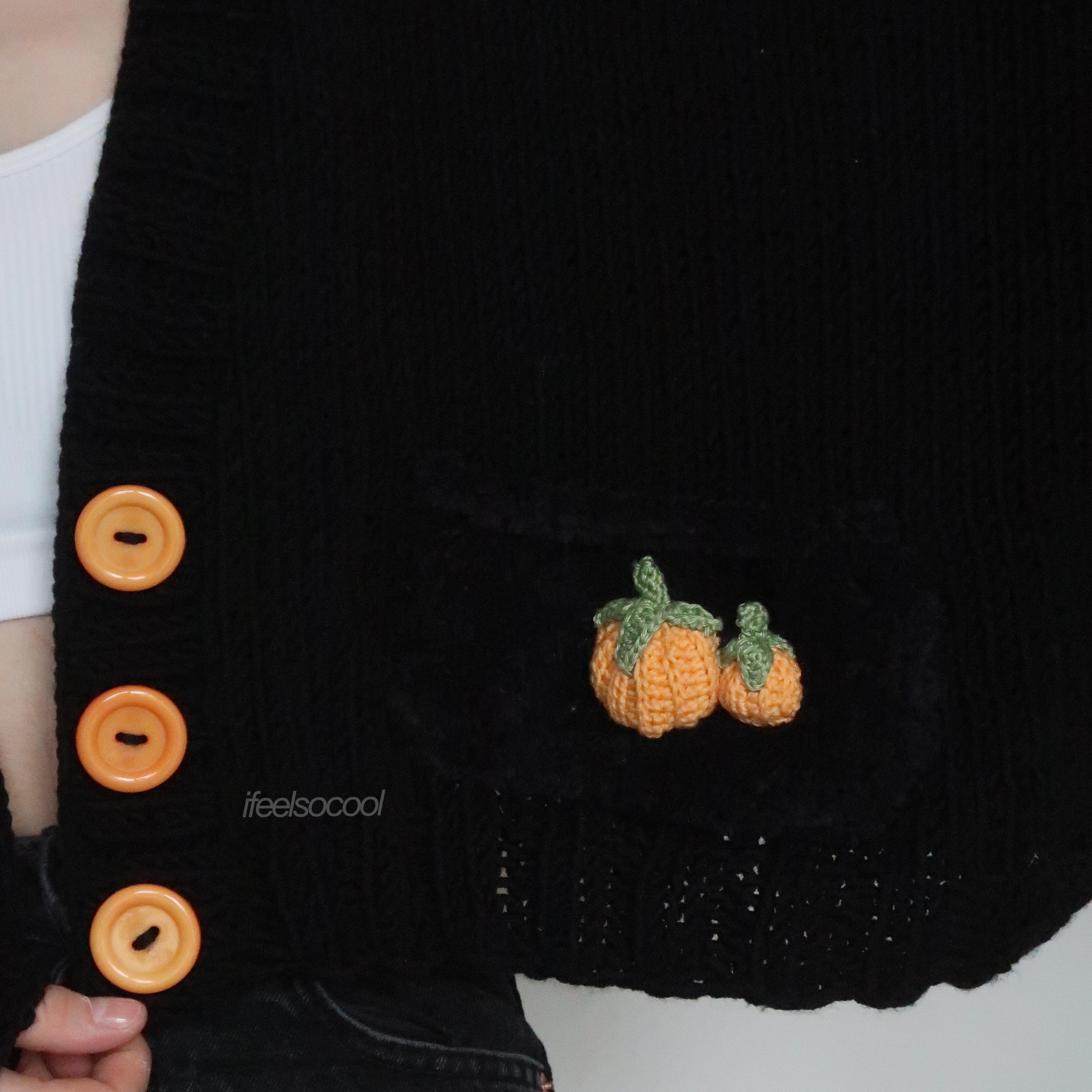 Pumpkin Pocket Cardigan