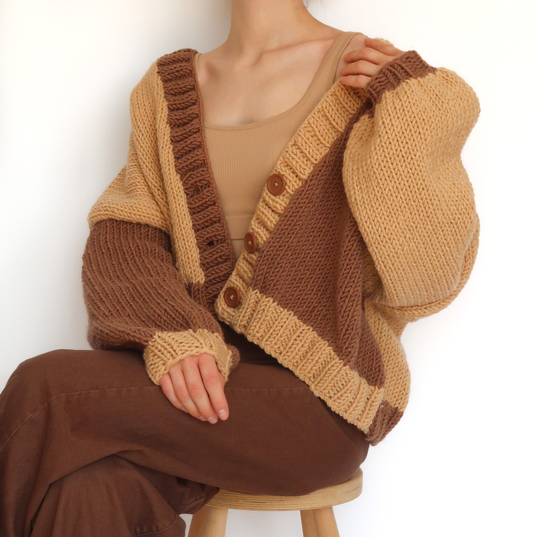 Twinshade Cardigan - Cookie Dough