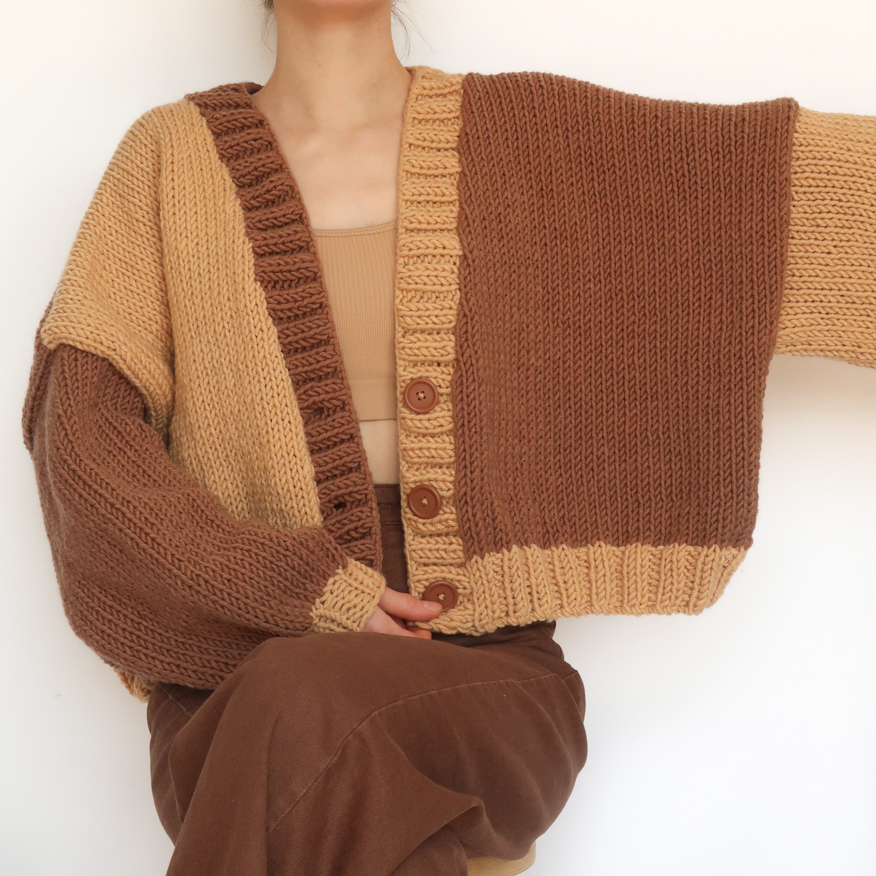 Twinshade Cardigan - Cookie Dough