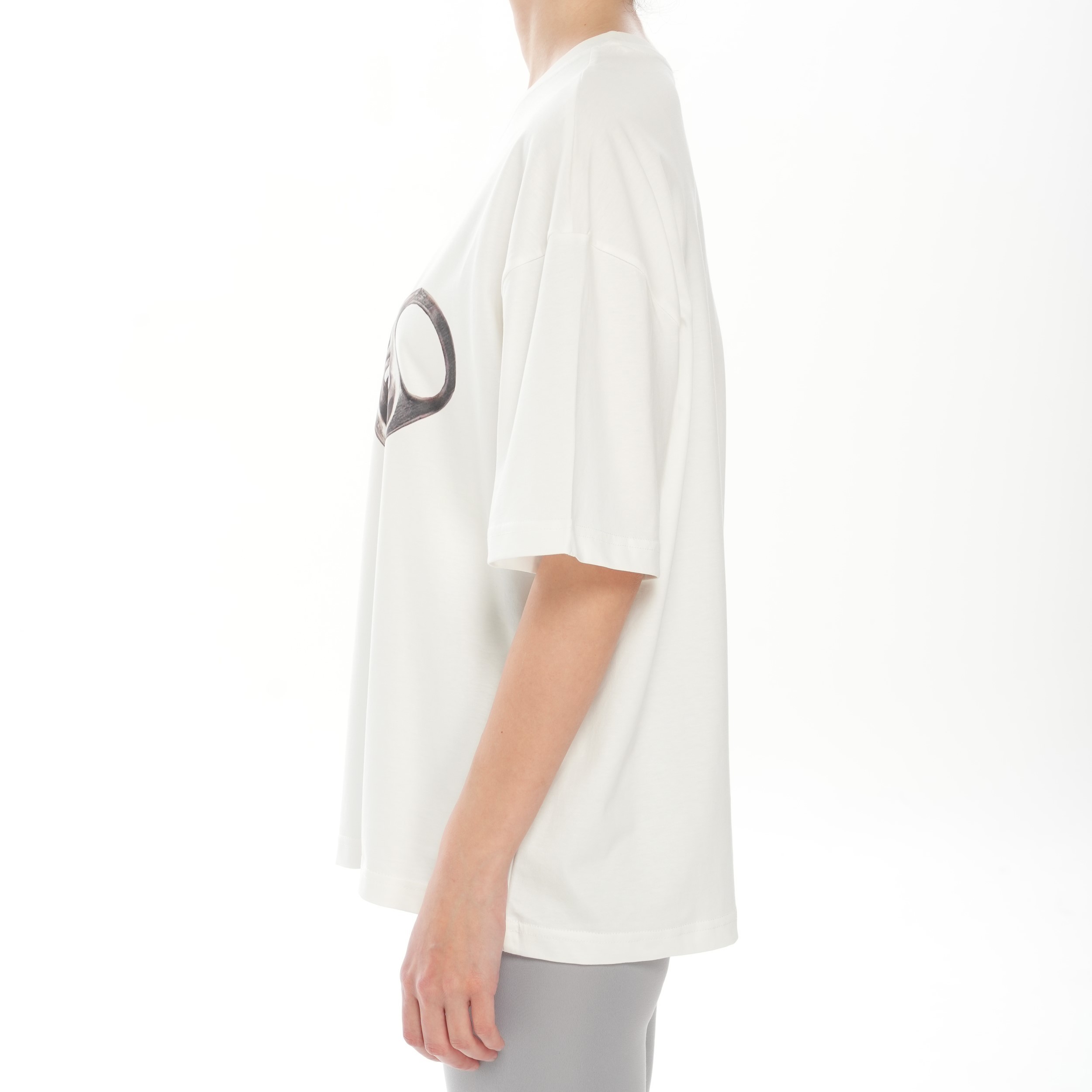 100% Cotton Crew Neck Boxy Fit Unisex Short Sleeve T-Shirt - Loves Shape