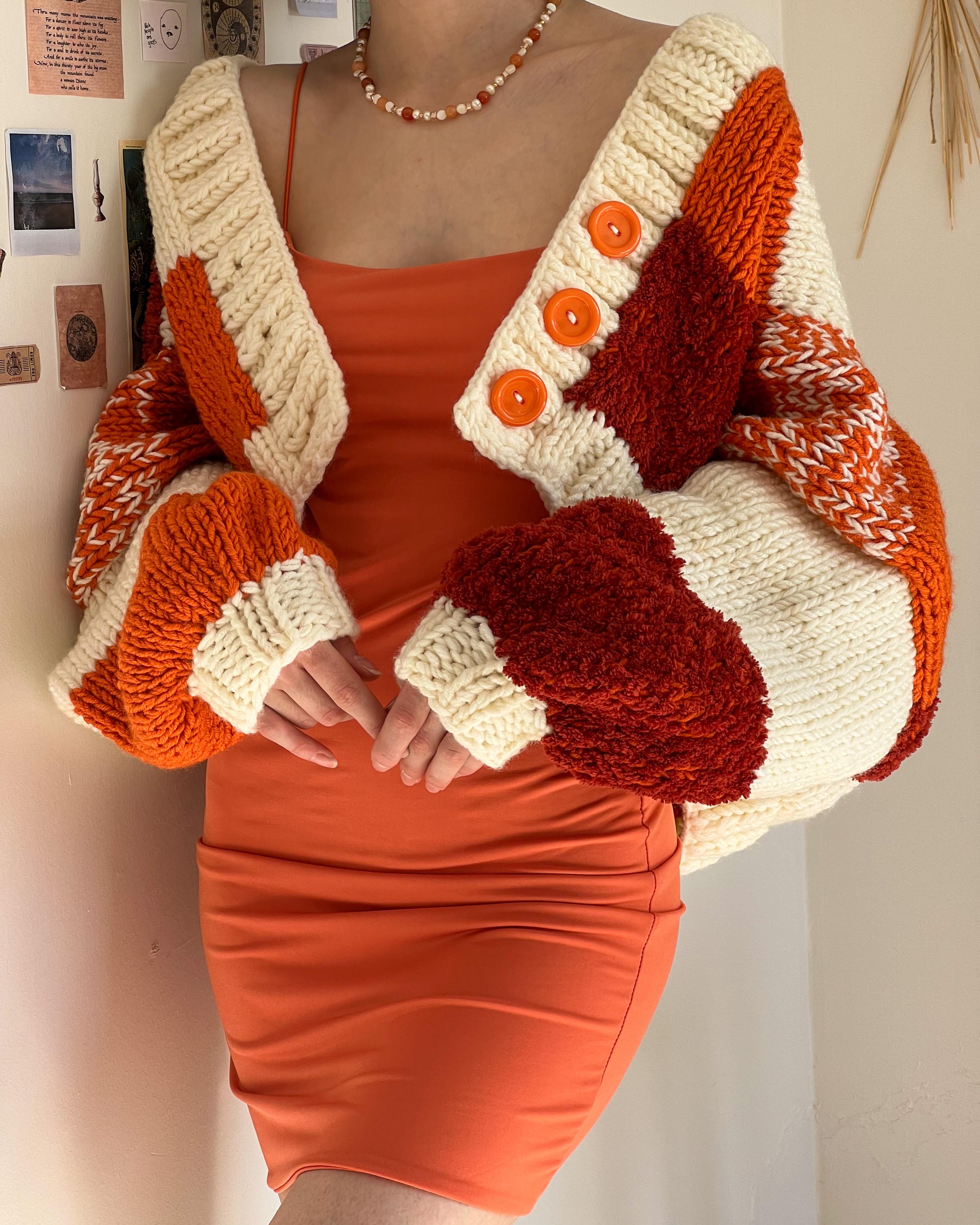 Clementine Patchwork Cardigan