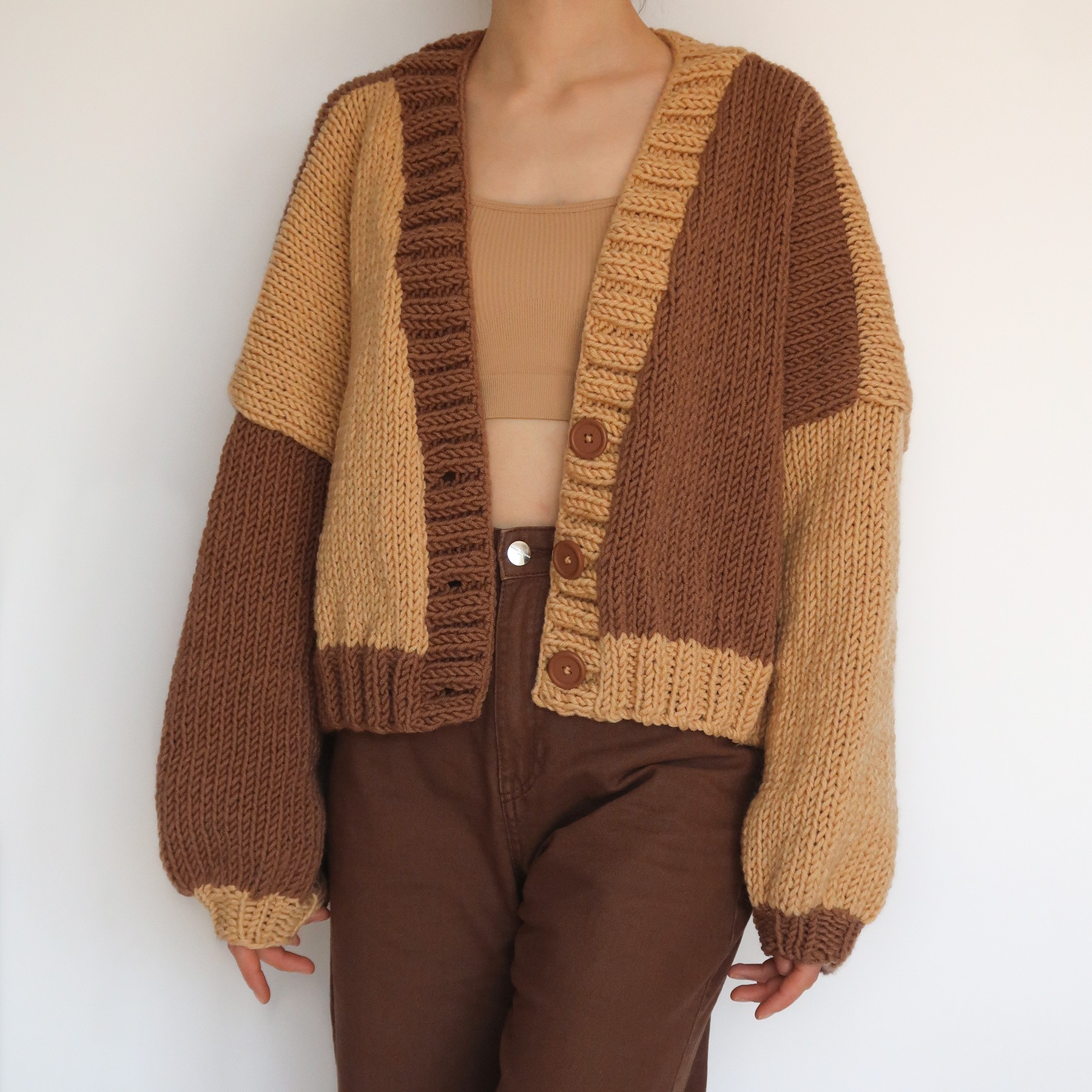 Twinshade Cardigan - Cookie Dough