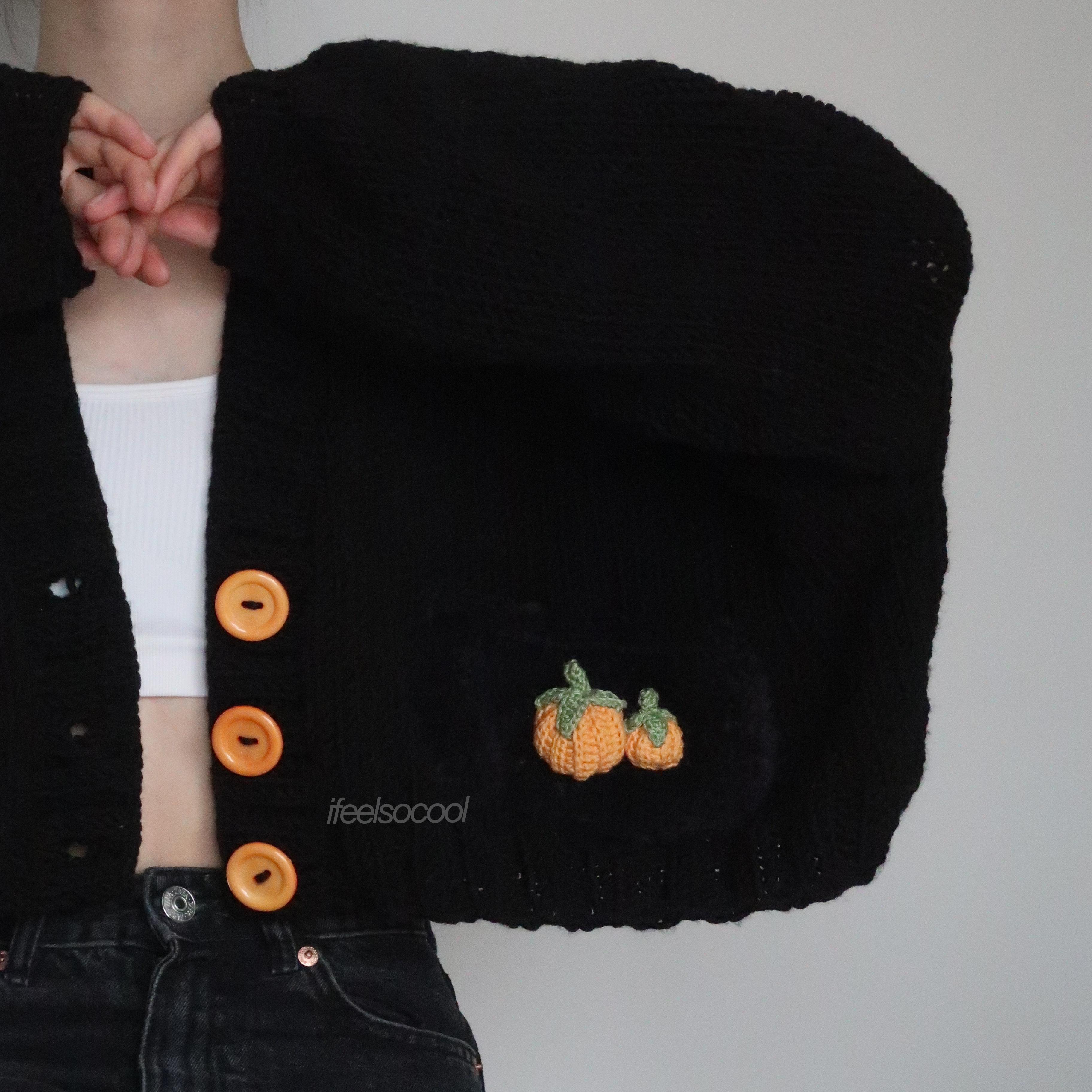 Pumpkin Pocket Cardigan