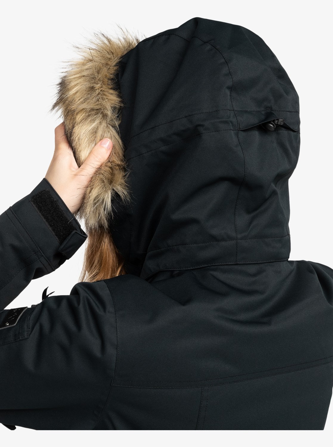 Roxy Kadın Anthracite - Solid Meade Jk Snowboard Ceketi-erjtj03424-Kvj0