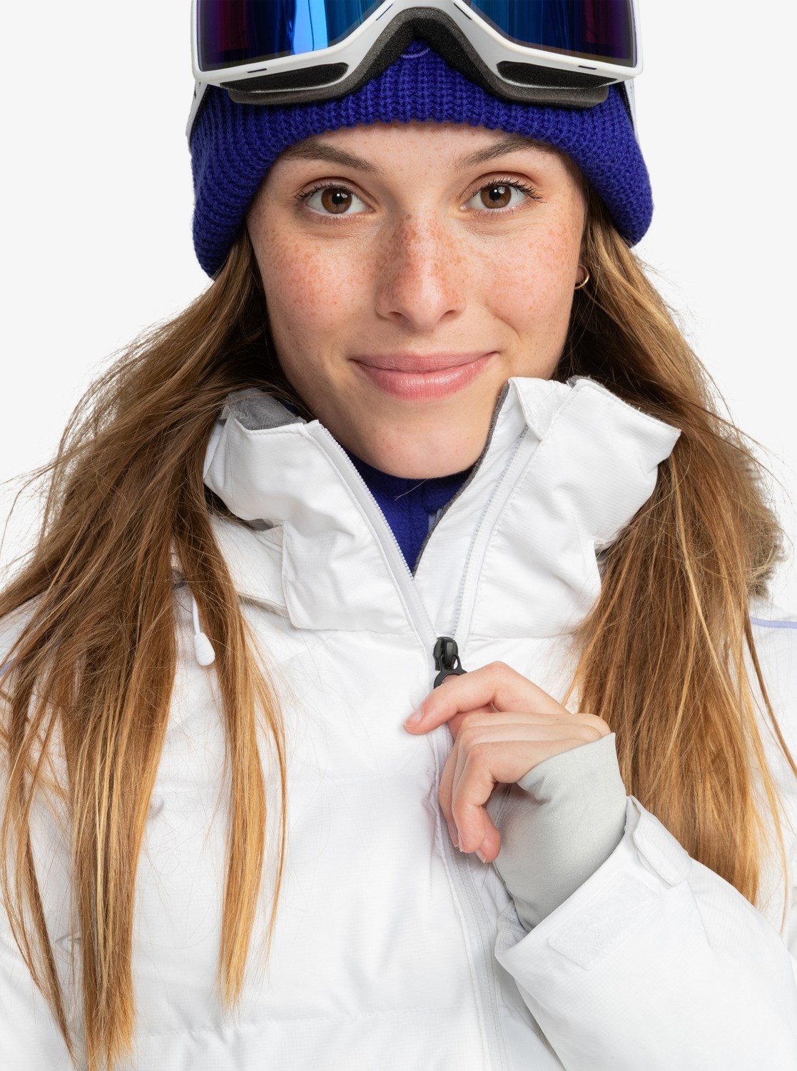  Roxy Kadın Snowblızzard Jk Brıght Whıte Snowboard Mont Erjtj03412-wbbo