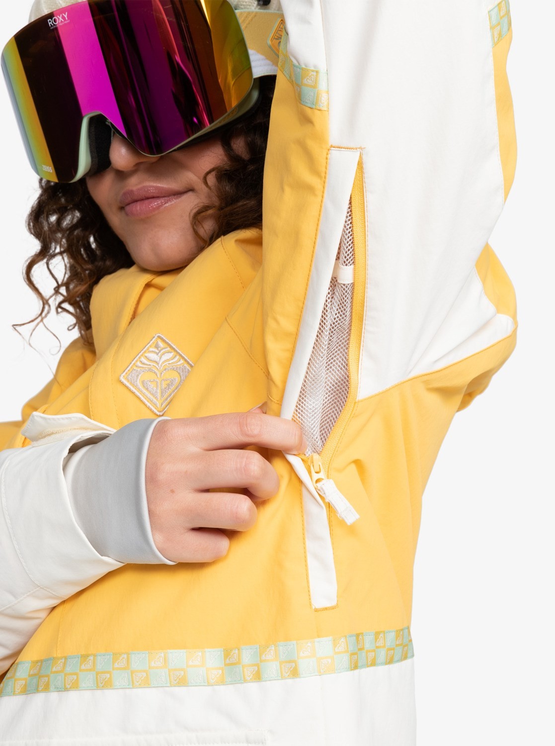Roxy Kadın Sunset Gold Rıtual Jk Snowboard Ceketi-erjtj03447-Ygc0