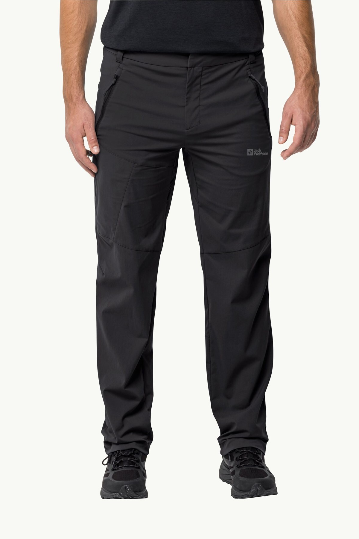 Jack Wolfskın Erkek Glastal Pants M Outdoor Pantolonu Black 1508221-6000