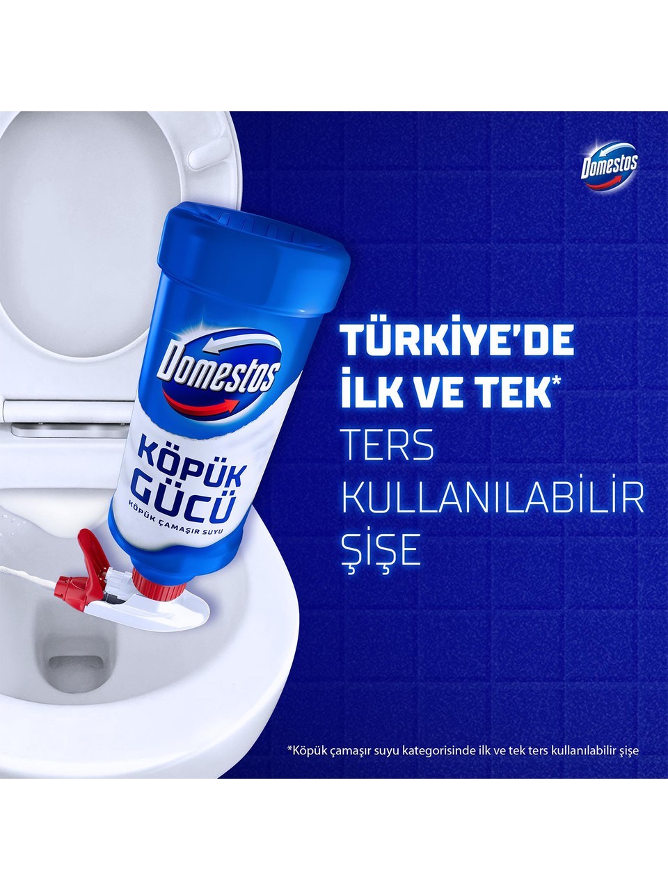 Domestos Köpük Gücü Köpük Çamaşır Suyu Beyaz Sabun 450 ml