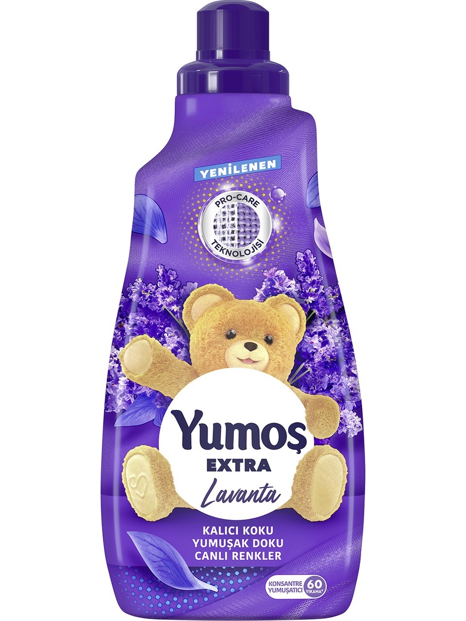 Yumoş Extra Konsantre Çamaşır Yumuşatıcı Lavanta 1440 ml 60 Yıkama