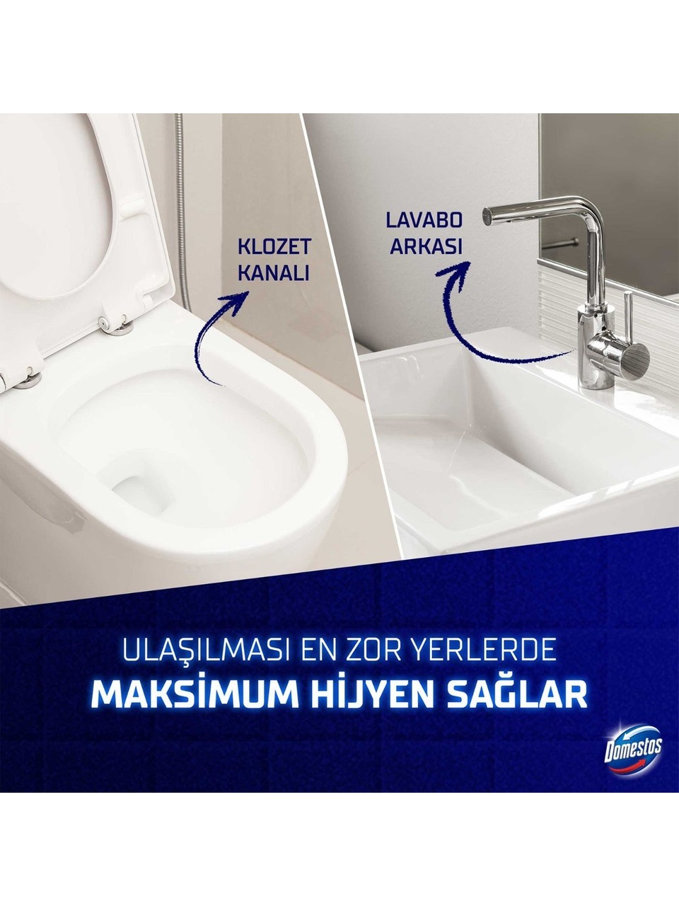 Domestos Köpük Gücü Köpük Çamaşır Suyu Çam Ferahlığı 450 ml