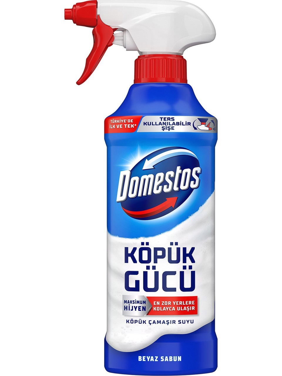 Domestos Köpük Gücü Köpük Çamaşır Suyu Beyaz Sabun 450 ml