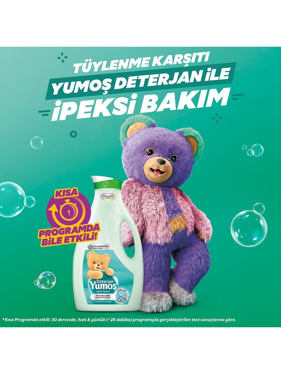 Yumoş Sıvı Bakım Çamaşır Deterjanı Hassas Giysiler için Tüylenme Karşıtı ipeksi Dokunuş 42 Yıkama 2520 ml