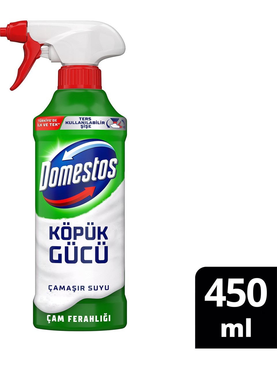 Domestos Köpük Gücü Köpük Çamaşır Suyu Çam Ferahlığı 450 ml